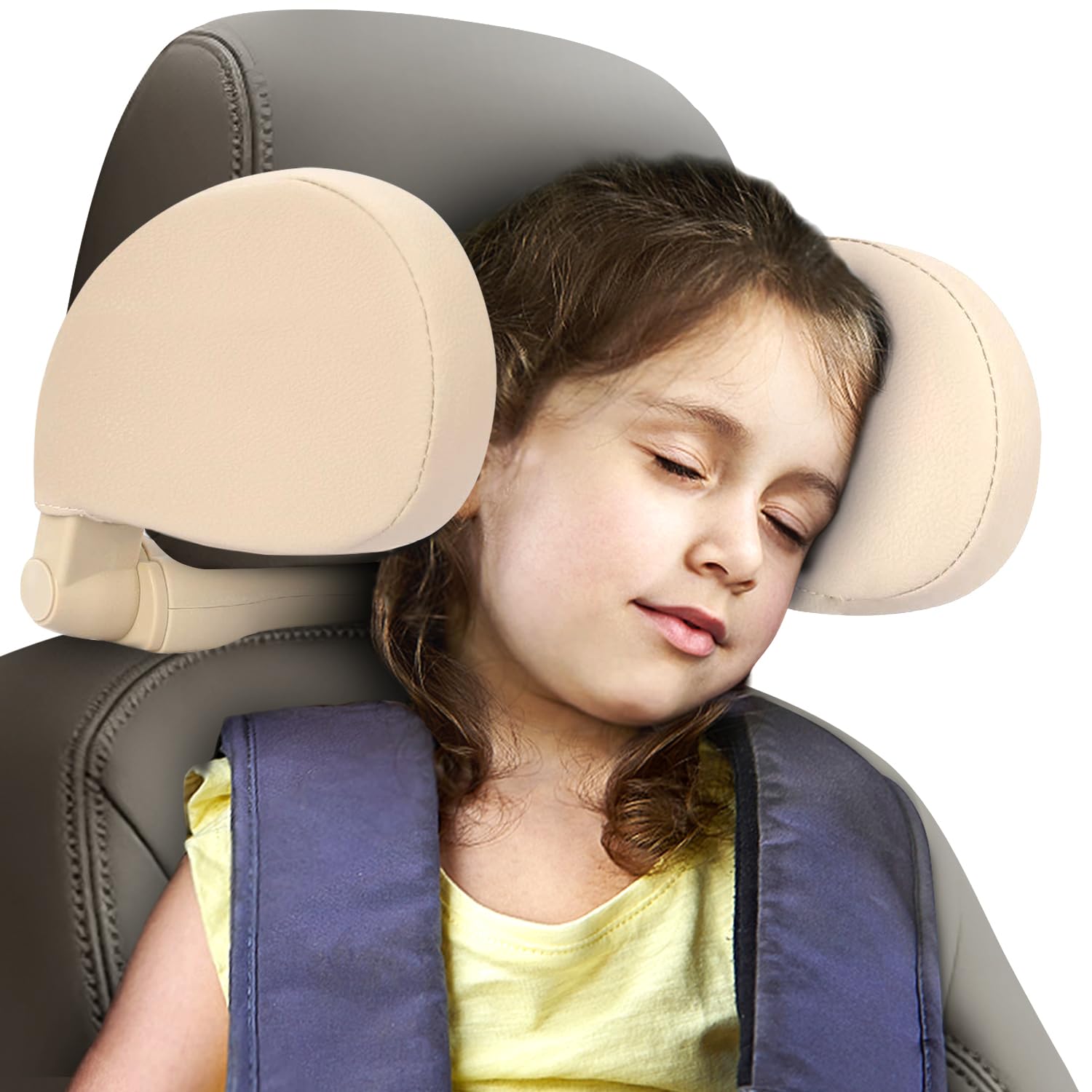 Car Headrest Pillow for Kids Adults Elders