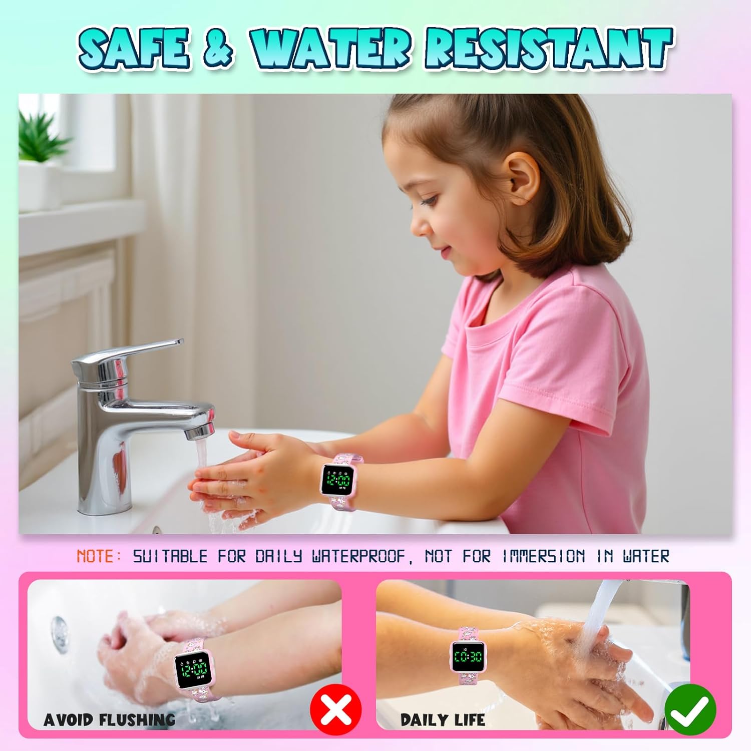 Potty Training Watch for Toddler Girls Unicorn