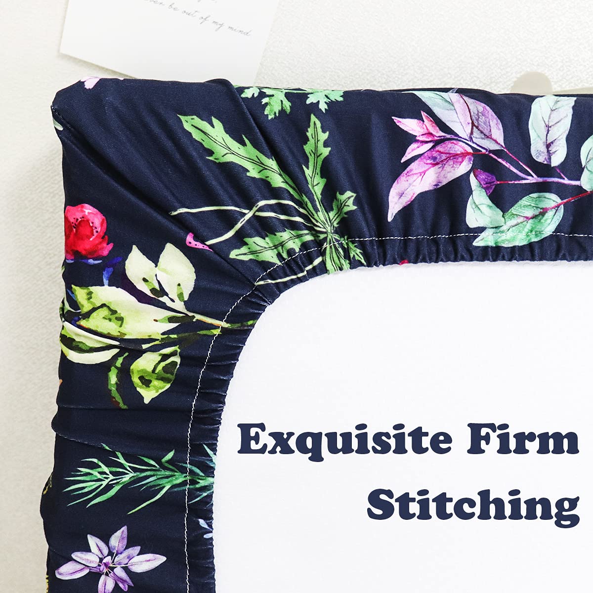 Baby Diaper Changing Pad Cover with Wildflower Design