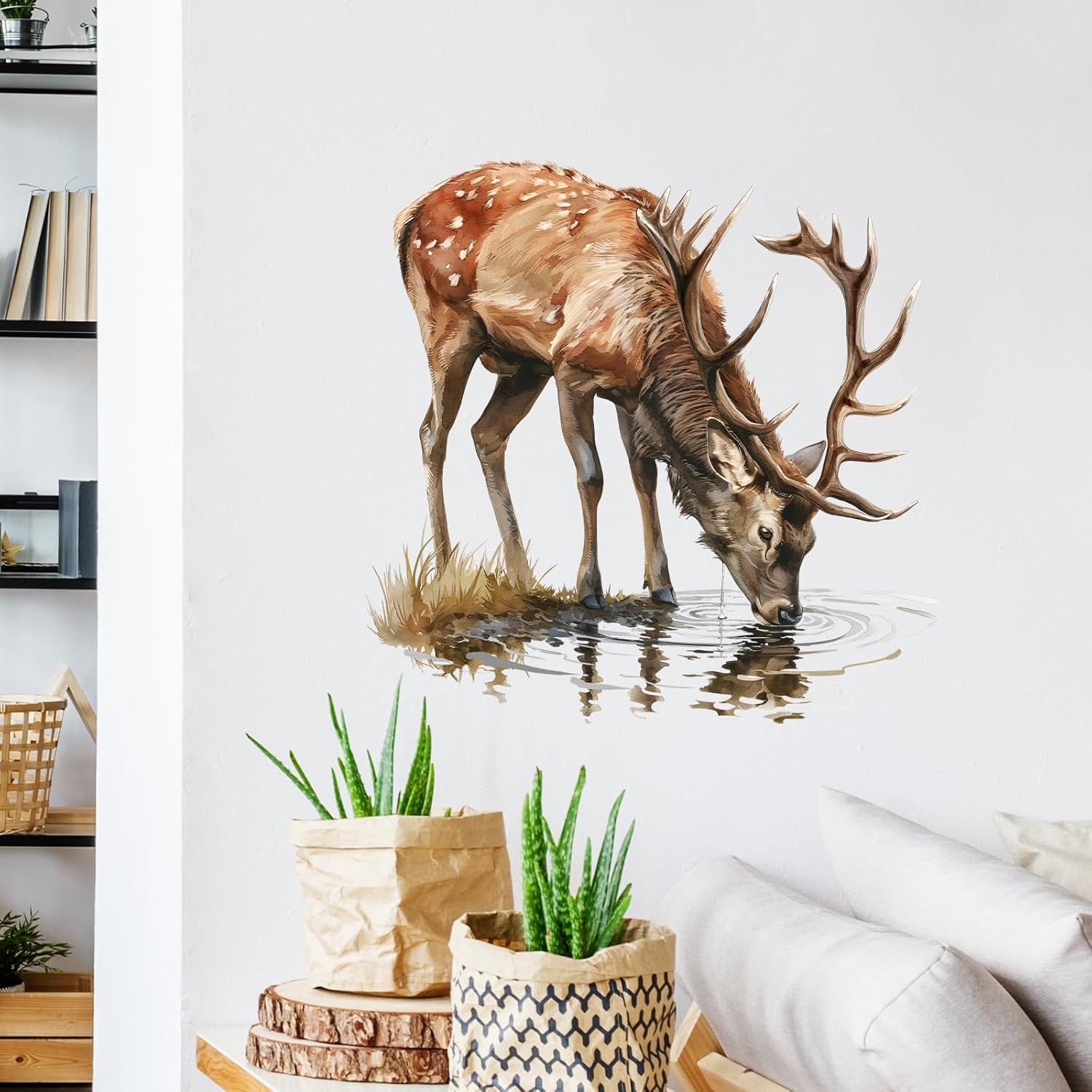 Deer Wall Sticker for Nursery Bedroom and Playroom Decor