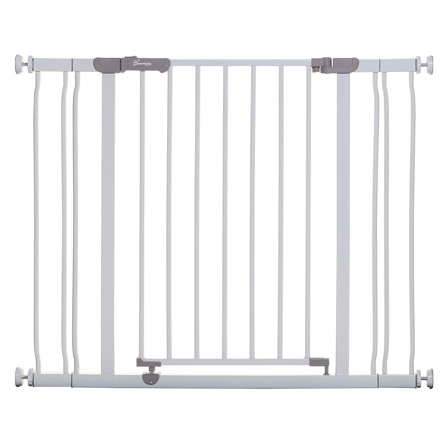 Dreambaby Ava Extra Wide Baby Gate - White Dog Gate