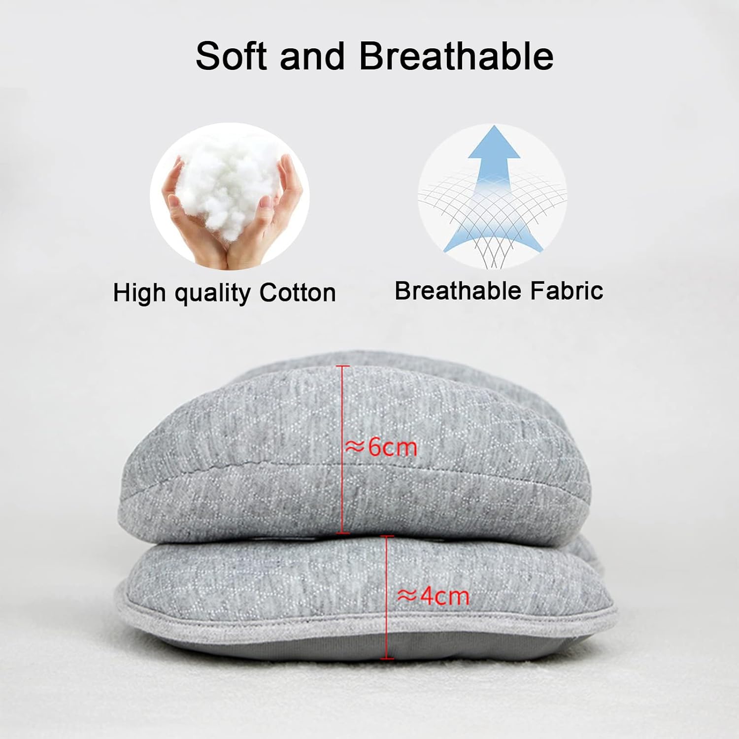 Yufiova Upgrade 2 in 1 Baby Travel Pillow - Banana Shape Adjustable Head Neck Support Car Seat Insert Pillow for Kids