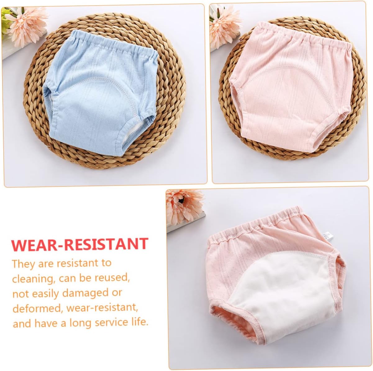 MERRYHAPY 2Pcs Potty Training Pants for Infants