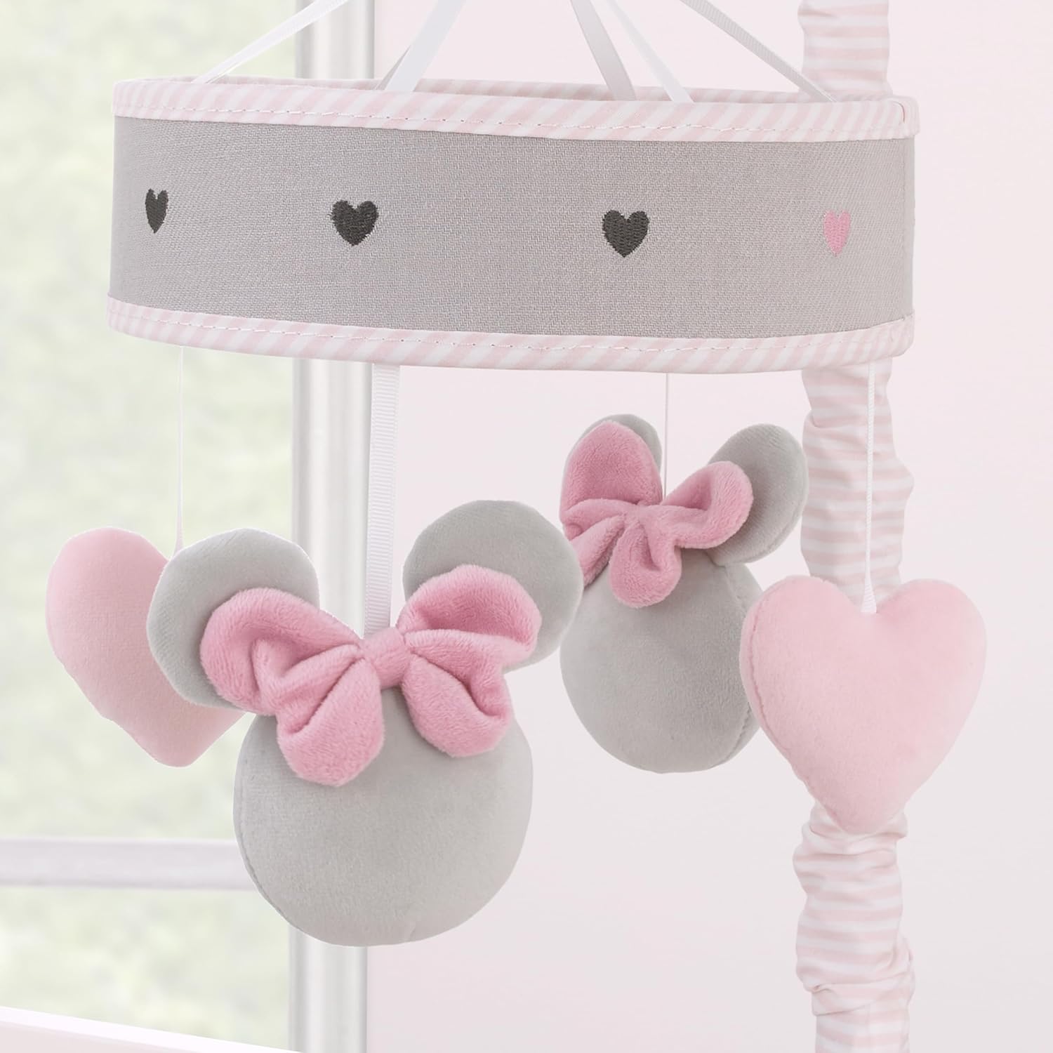 Disney Minnie Mouse Musical Mobile with Plush Ears