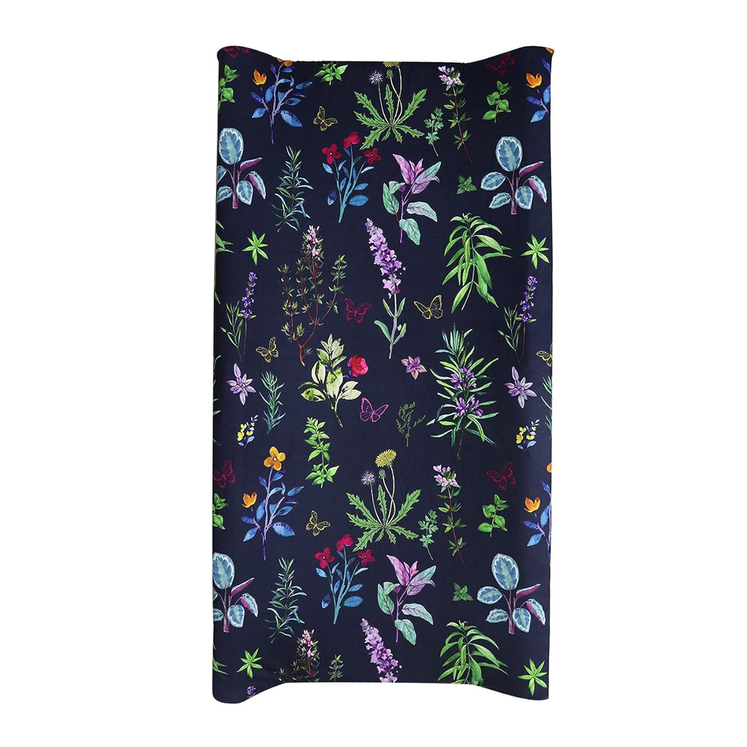 Baby Diaper Changing Pad Cover with Wildflower Design