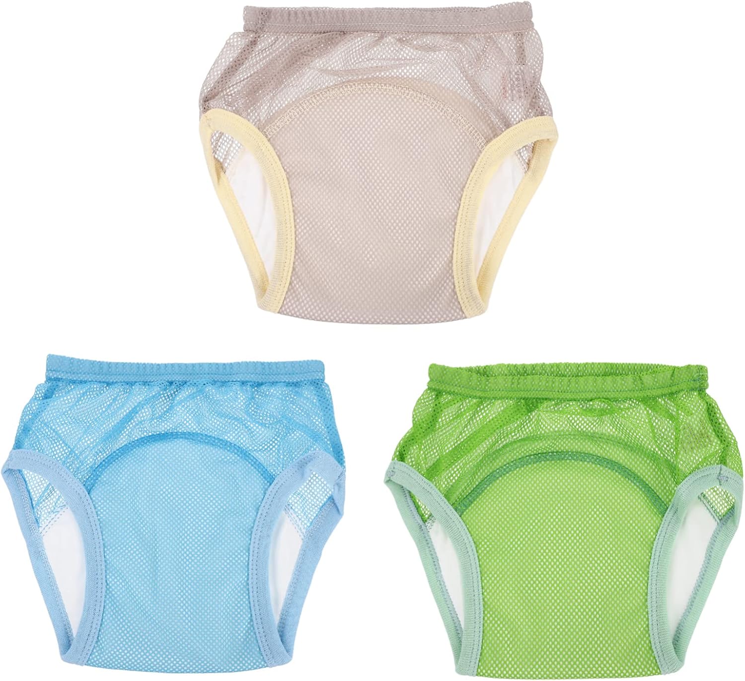Newborn Nappy Toddler Potty Pants 3pcs Breathable Cotton Training Underwear