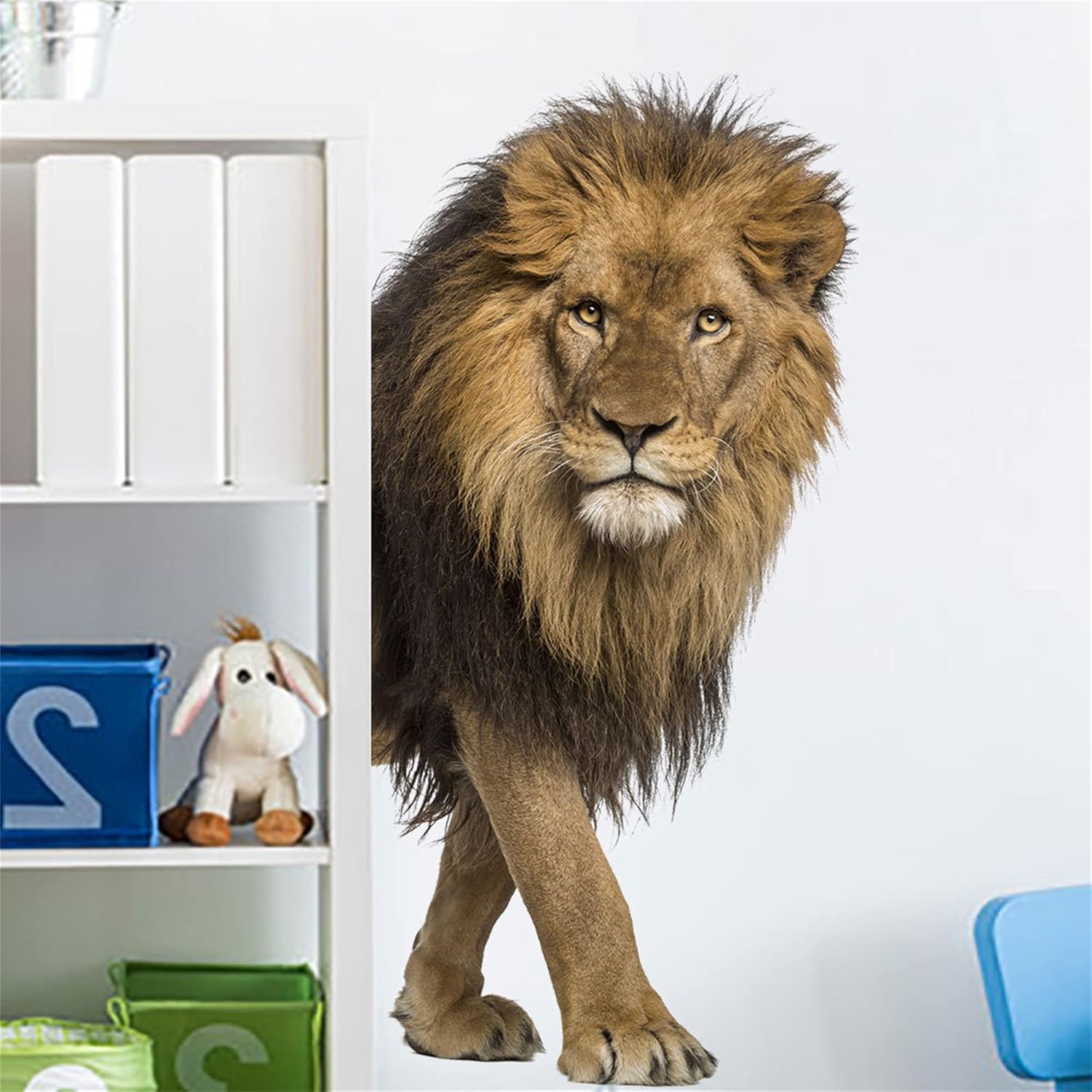 ROFARSO Cool Lion Wall Sticker Decal Art Decor