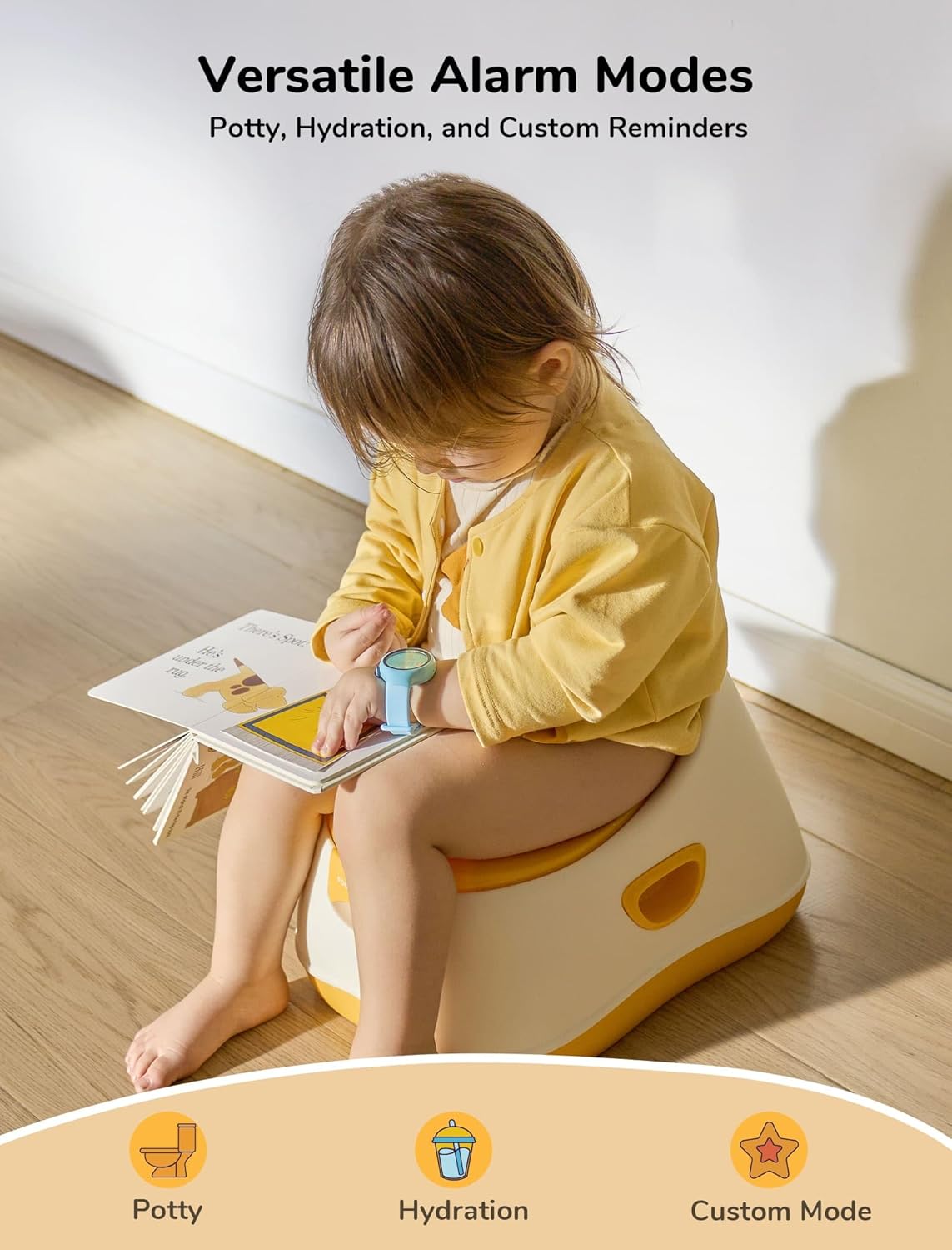 NehNeh Baby Potty Training Watch with Countdown and Music