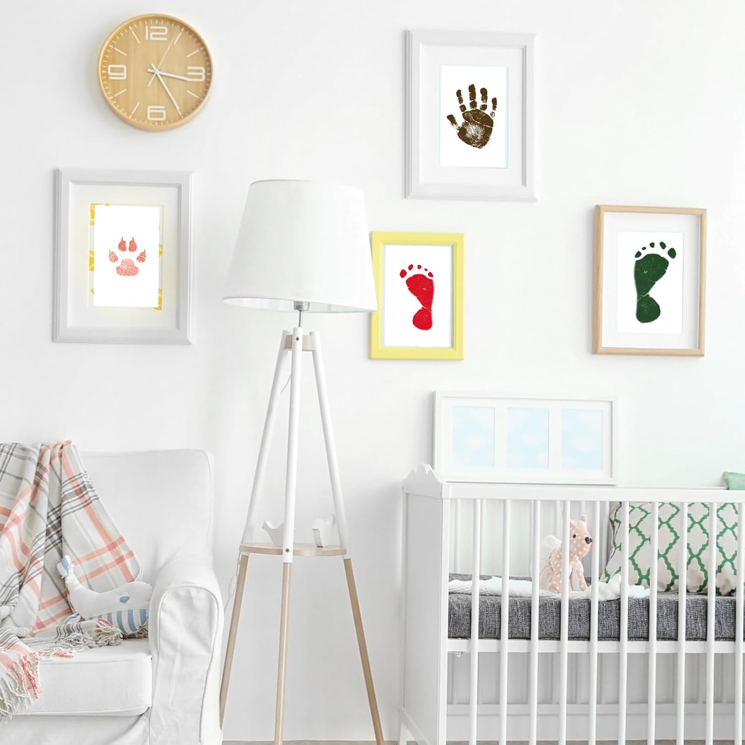 Outus Newborn Handprint and Footprint Kit for Babies and Pets