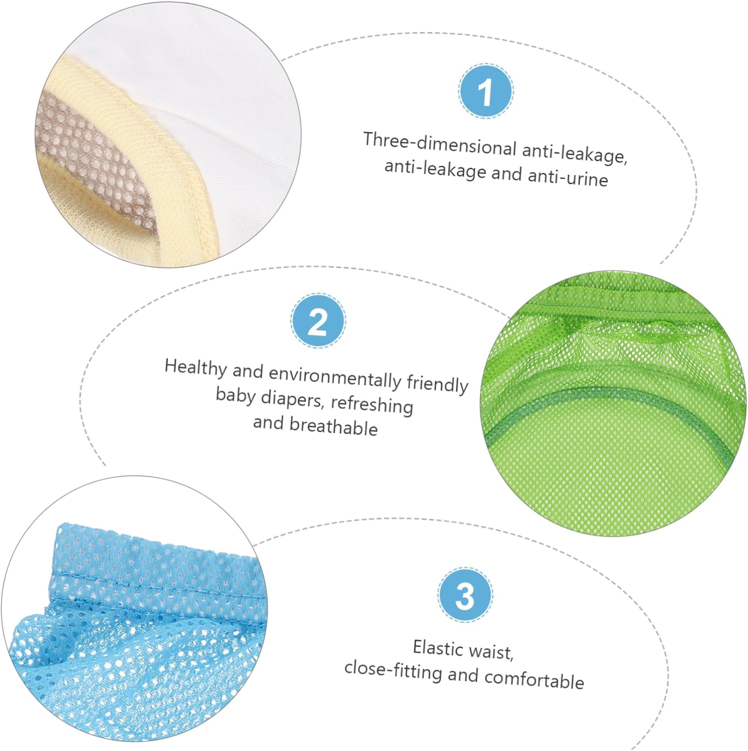 VICASKY Reusable Training Pants for Babies
