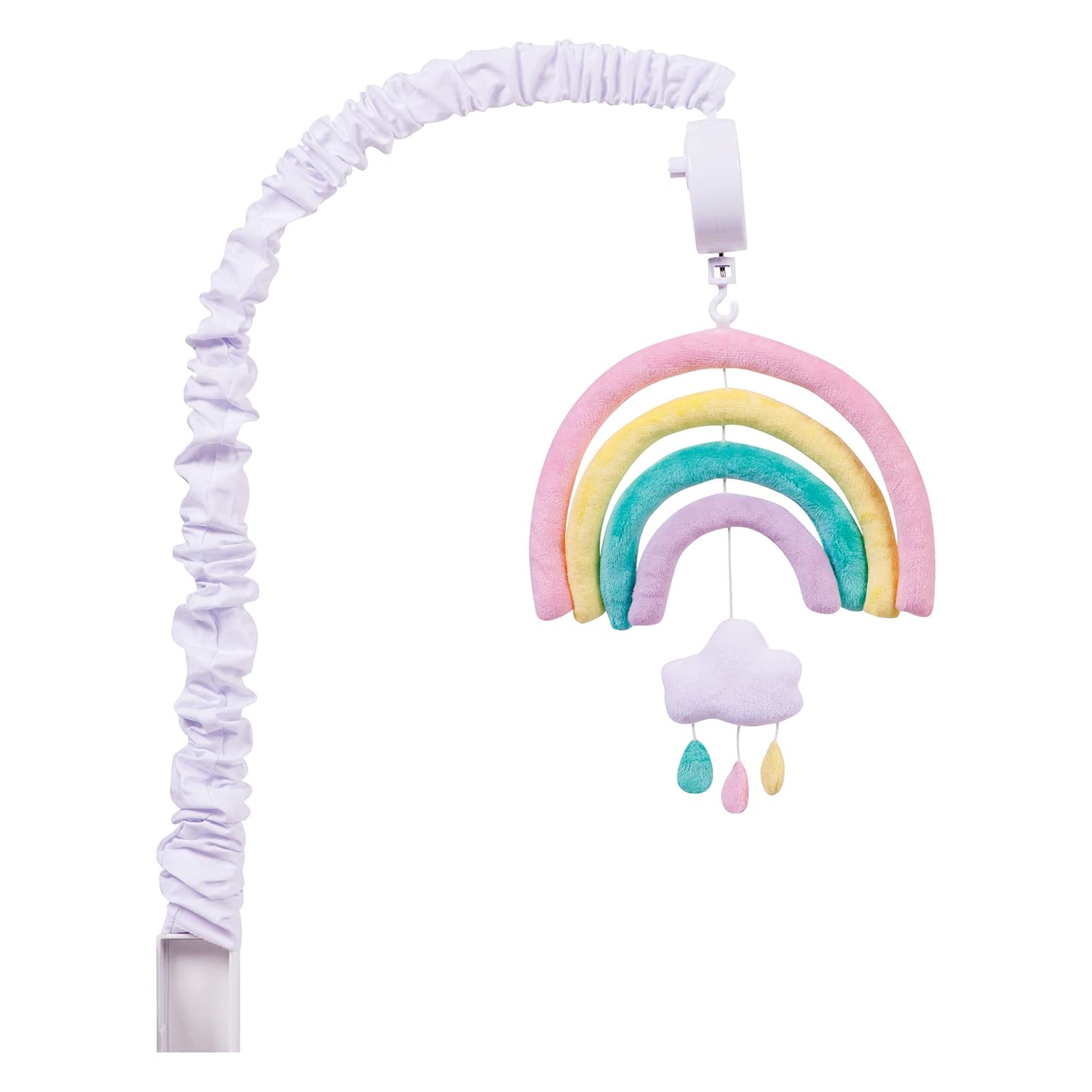 Rainbow Crib Mobile with Musical Lullaby