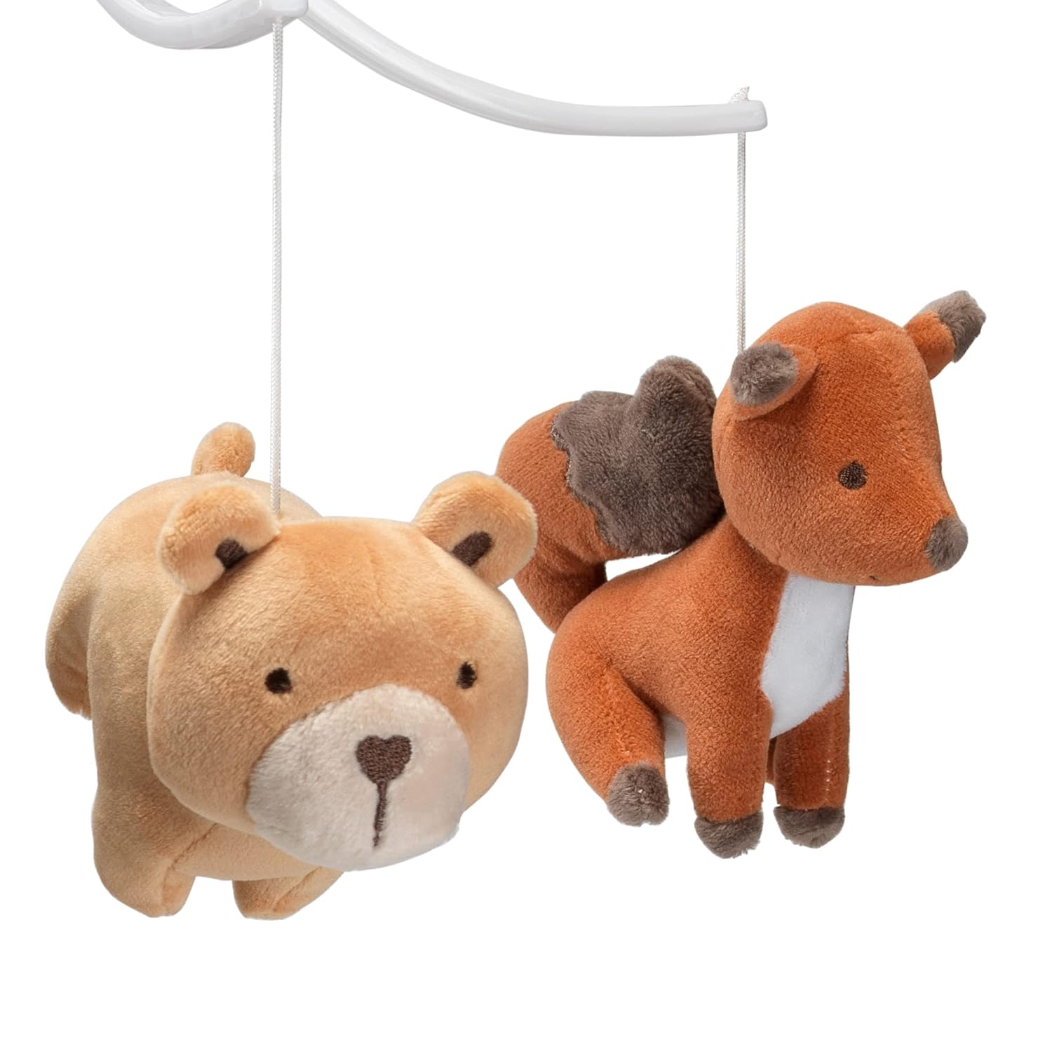 Animal Alphabet Bear Fox Musical Crib Mobile Soother Toy