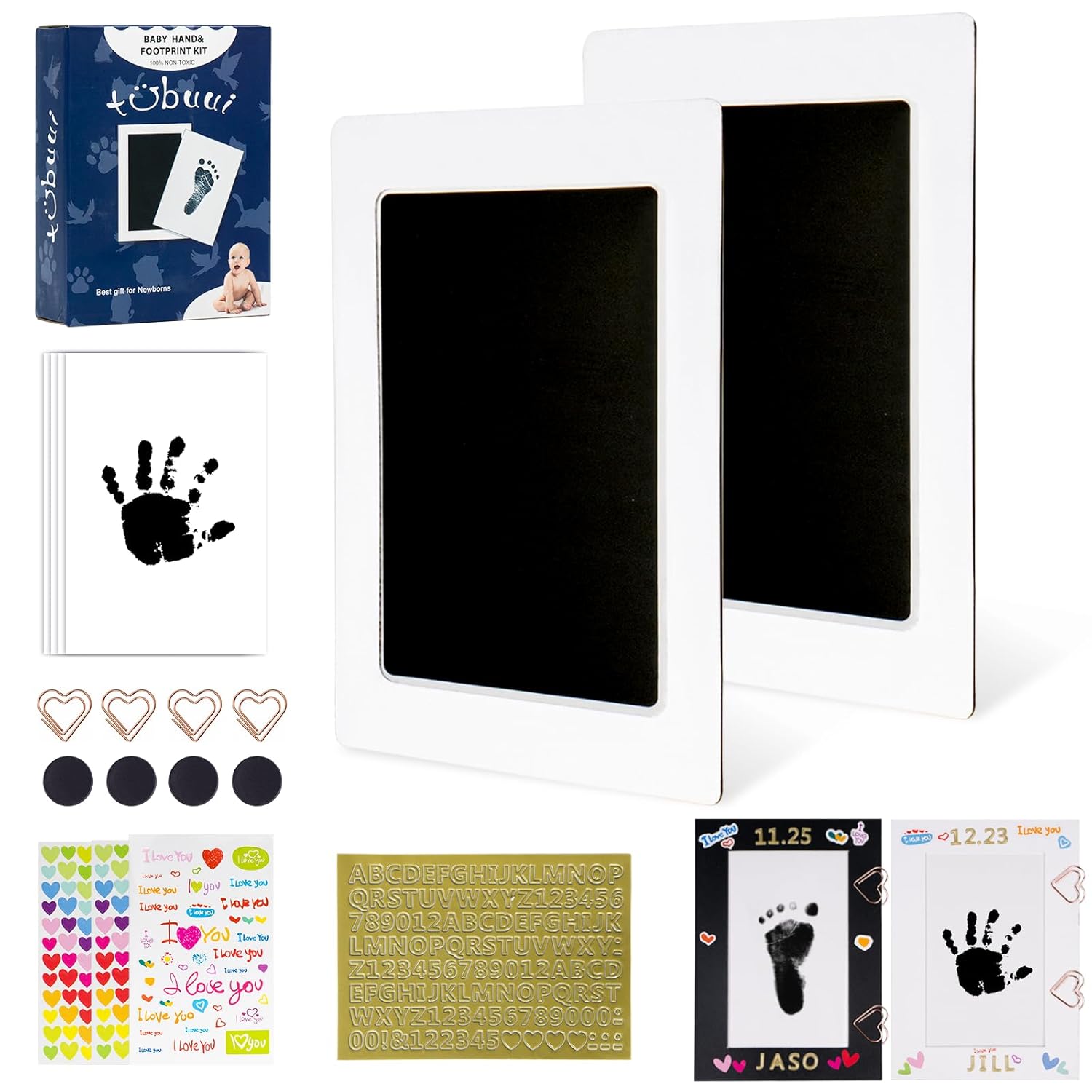 Inkless Baby Hand and Footprint Kit - No Mess Safe Creative DIY