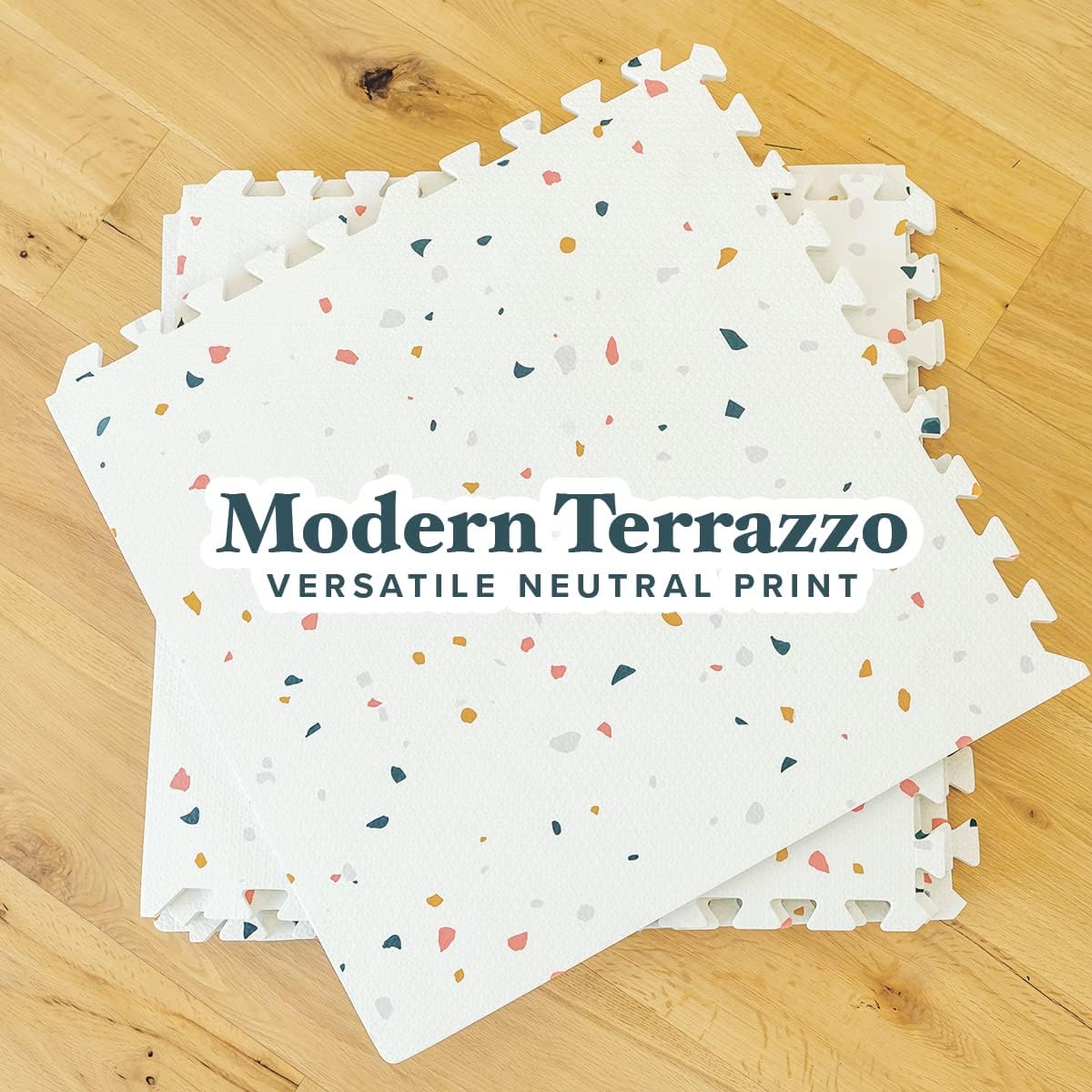 Simply Tots Modern Terrazzo Play Mat 4x6ft