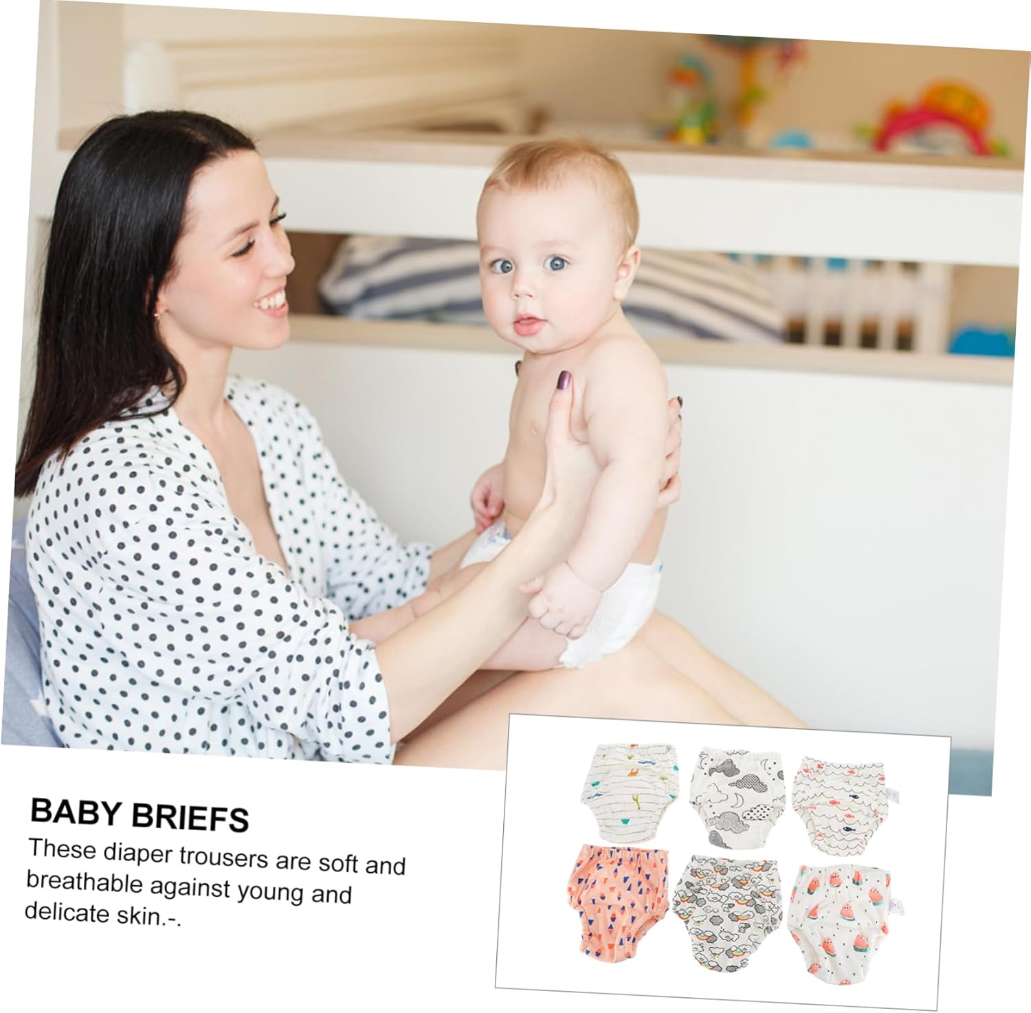 CIMAXIC Baby Training Pants Set 6 Pieces