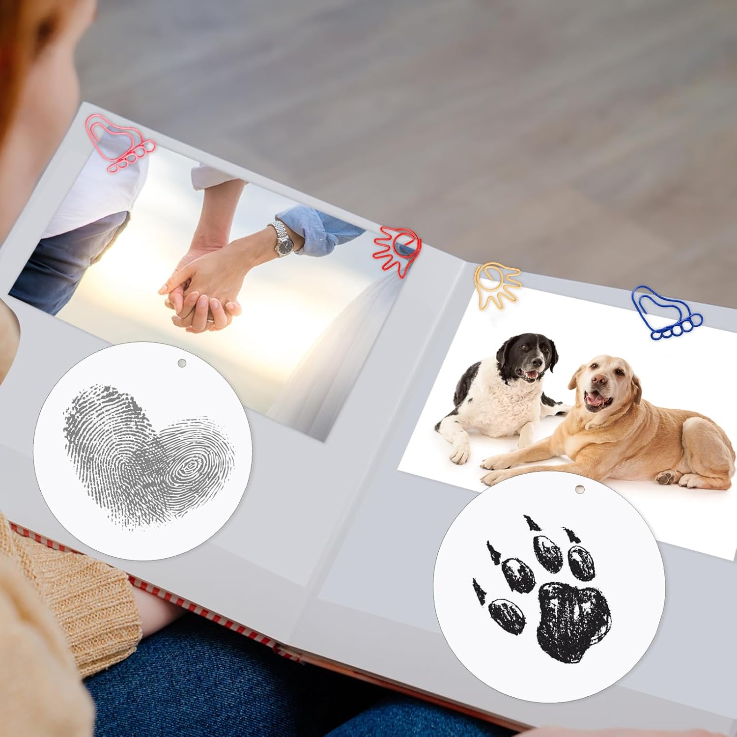Inkless Hand Footprint Kit for Baby and Pet