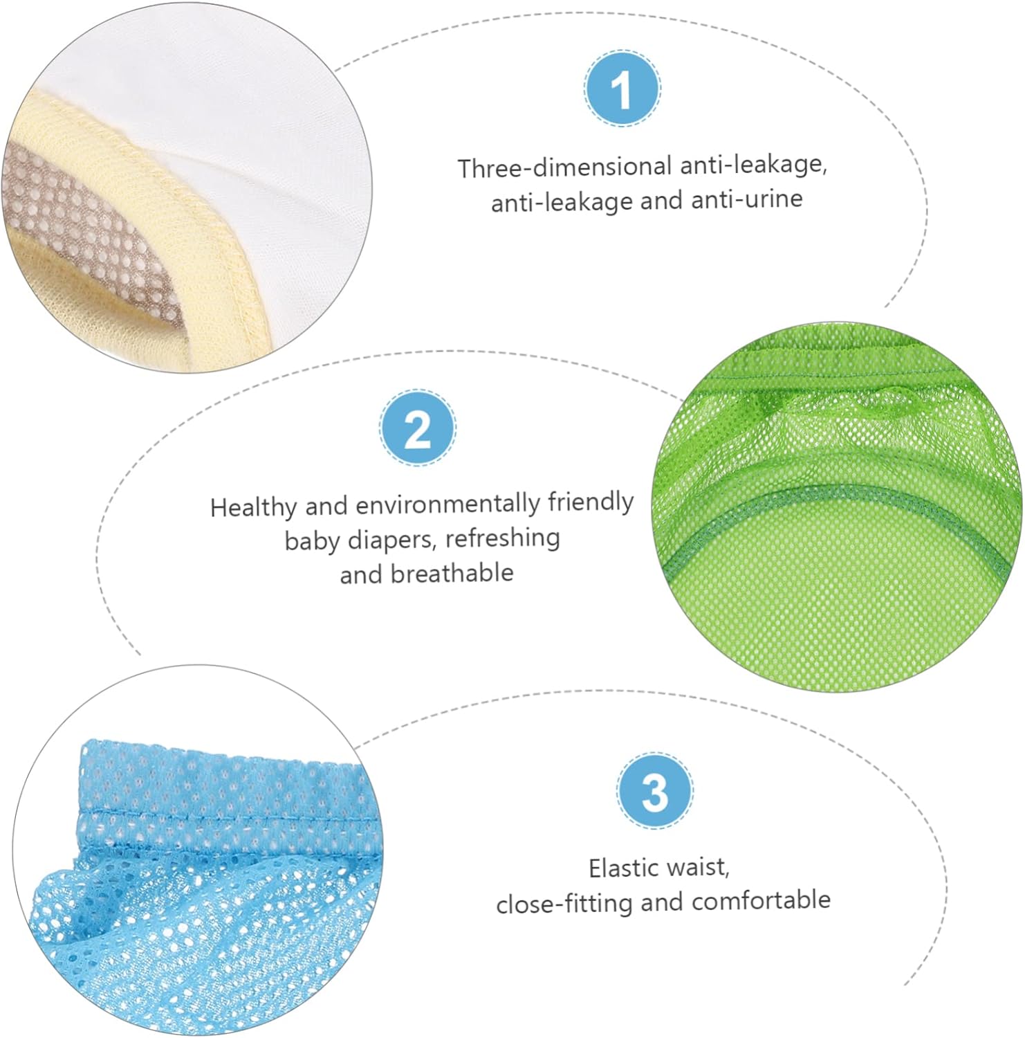 Hoement Baby Nappy Pants for Potty Training