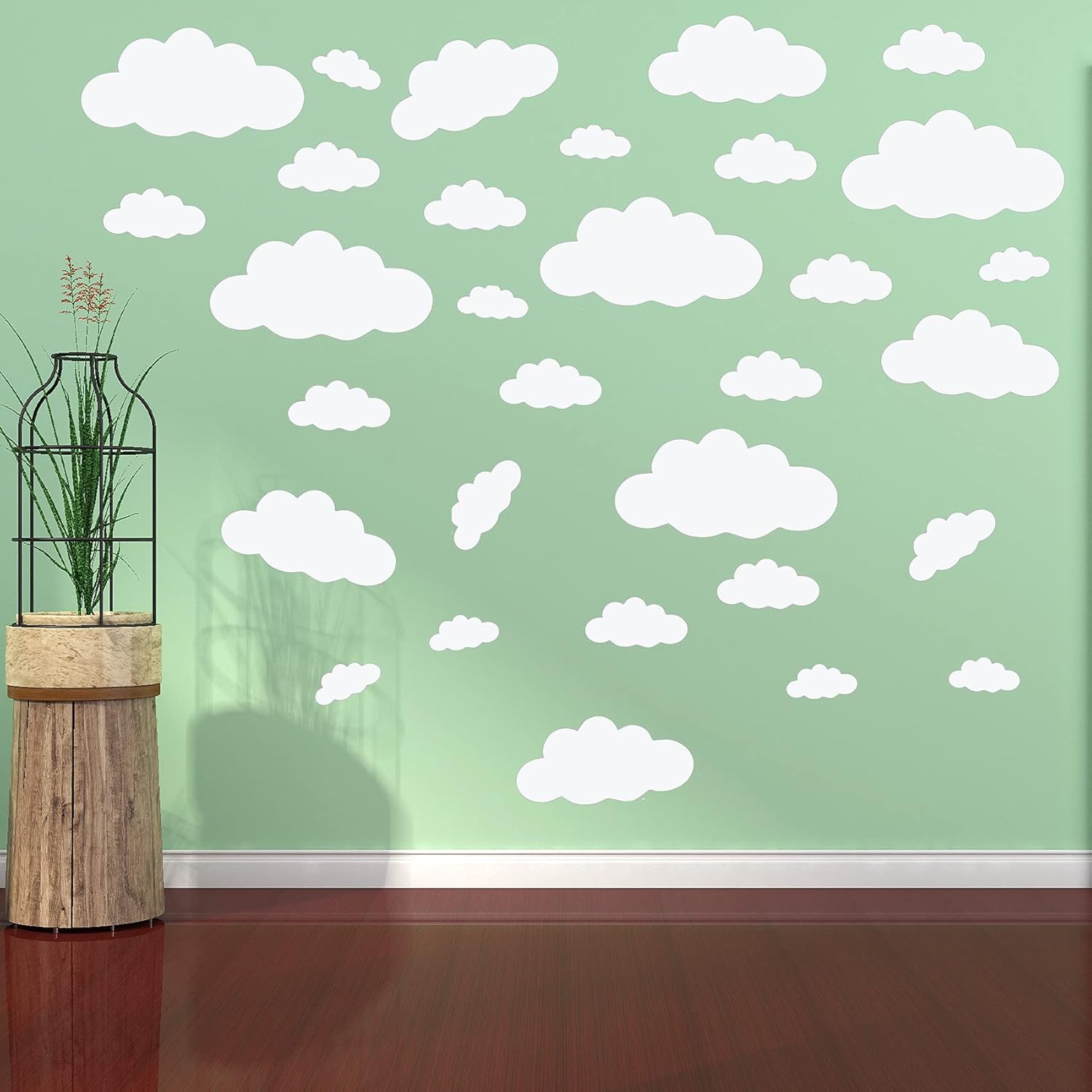 Big Clouds Wall Decals Removable DIY Vinyl Sticker Decor