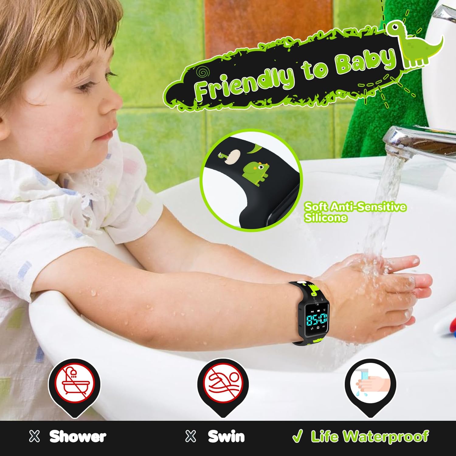 NN BEN NEVIS Potty Training Watch with Countdown and Alarm
