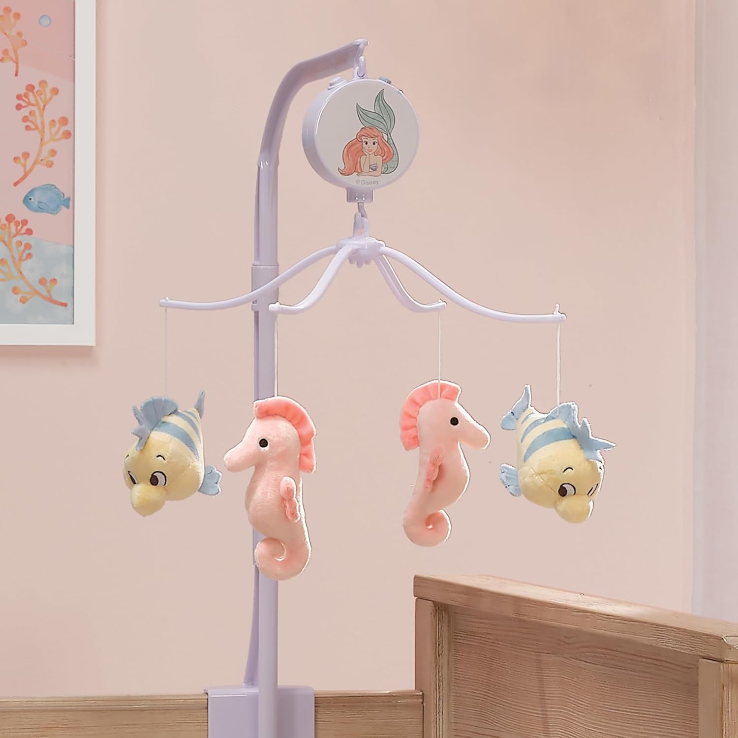 Disney Baby The Little Mermaid Musical Crib Mobile Toy
