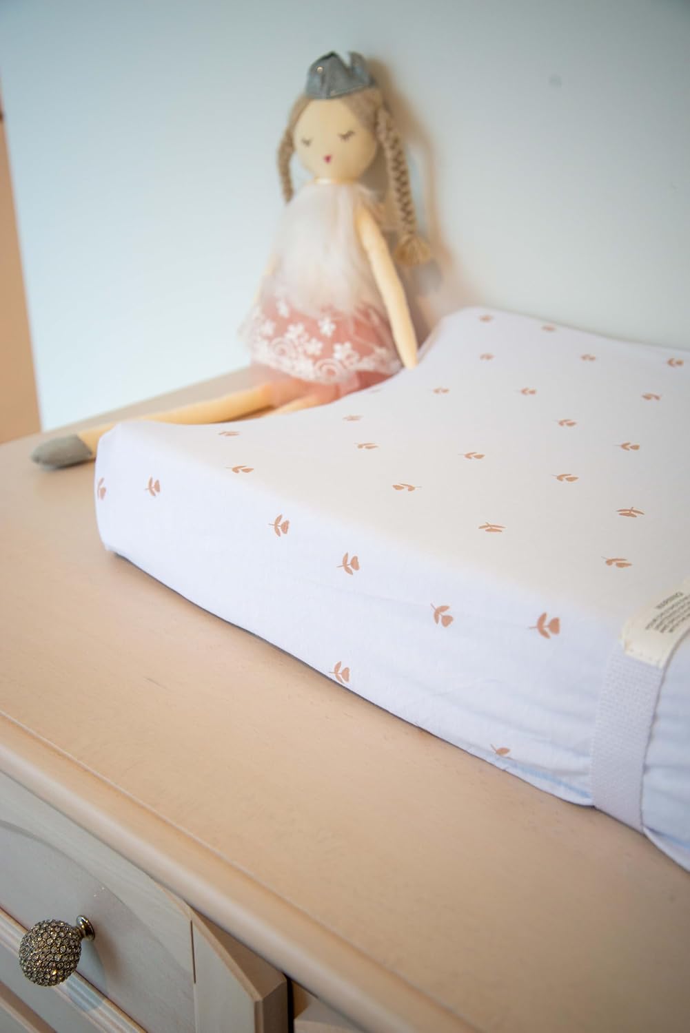 Elys Co Changing Pad Covers 2 Pack Pink Tulip