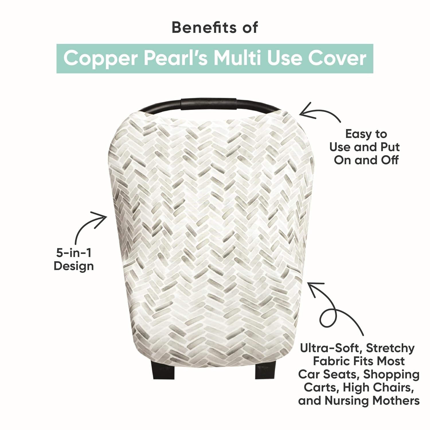 Copper Pearl Multi-Use Cover Midnight
