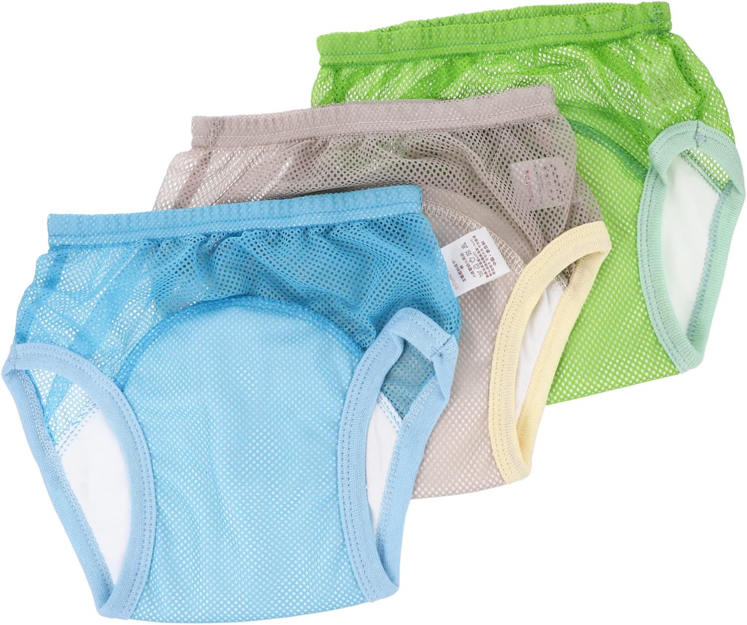 VICASKY 3Pcs Baby Training Underwear Potty Pants Breathable Cotton