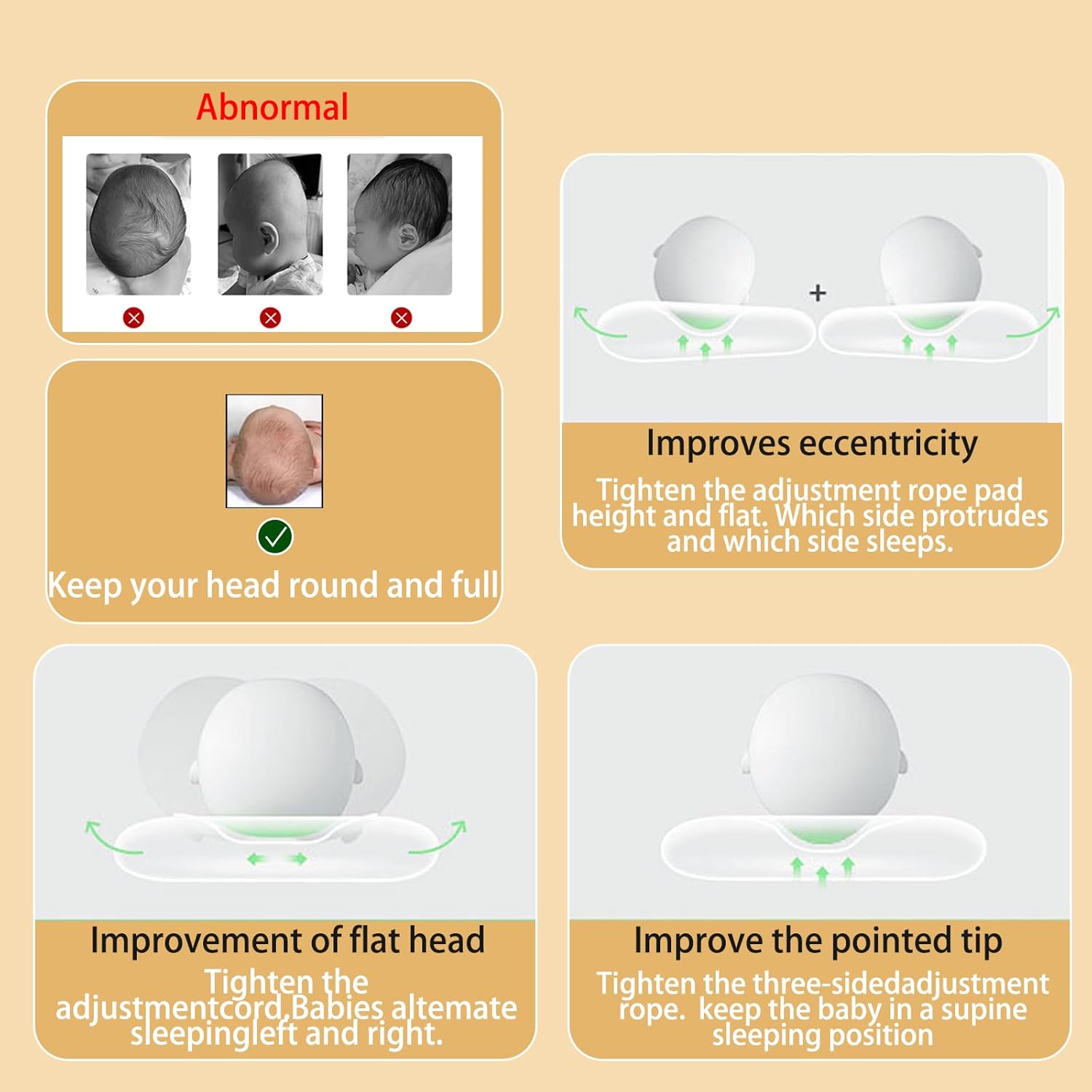 Adjustable Wedge Pillow for Newborns Travel-Friendly