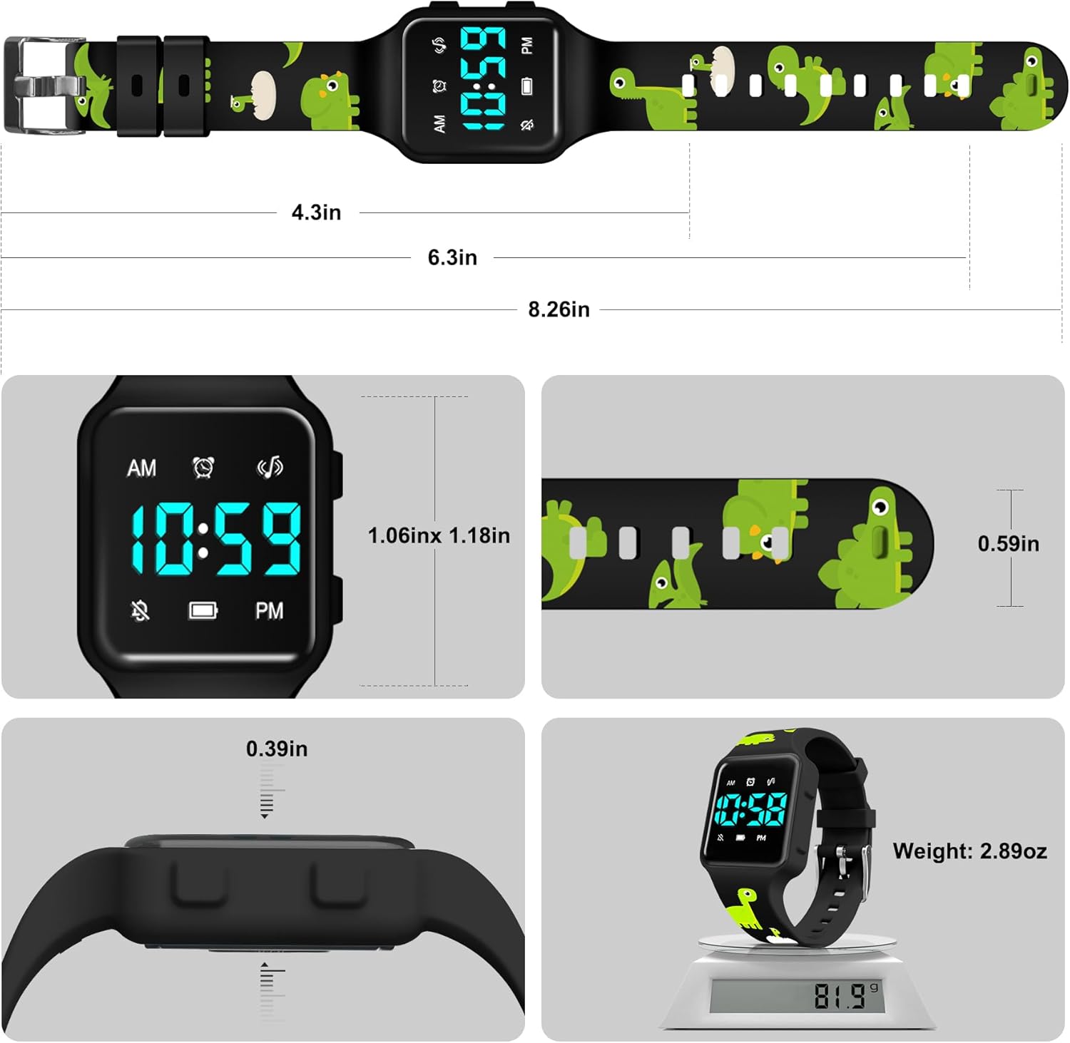 NN BEN NEVIS Potty Training Watch with Countdown and Alarm
