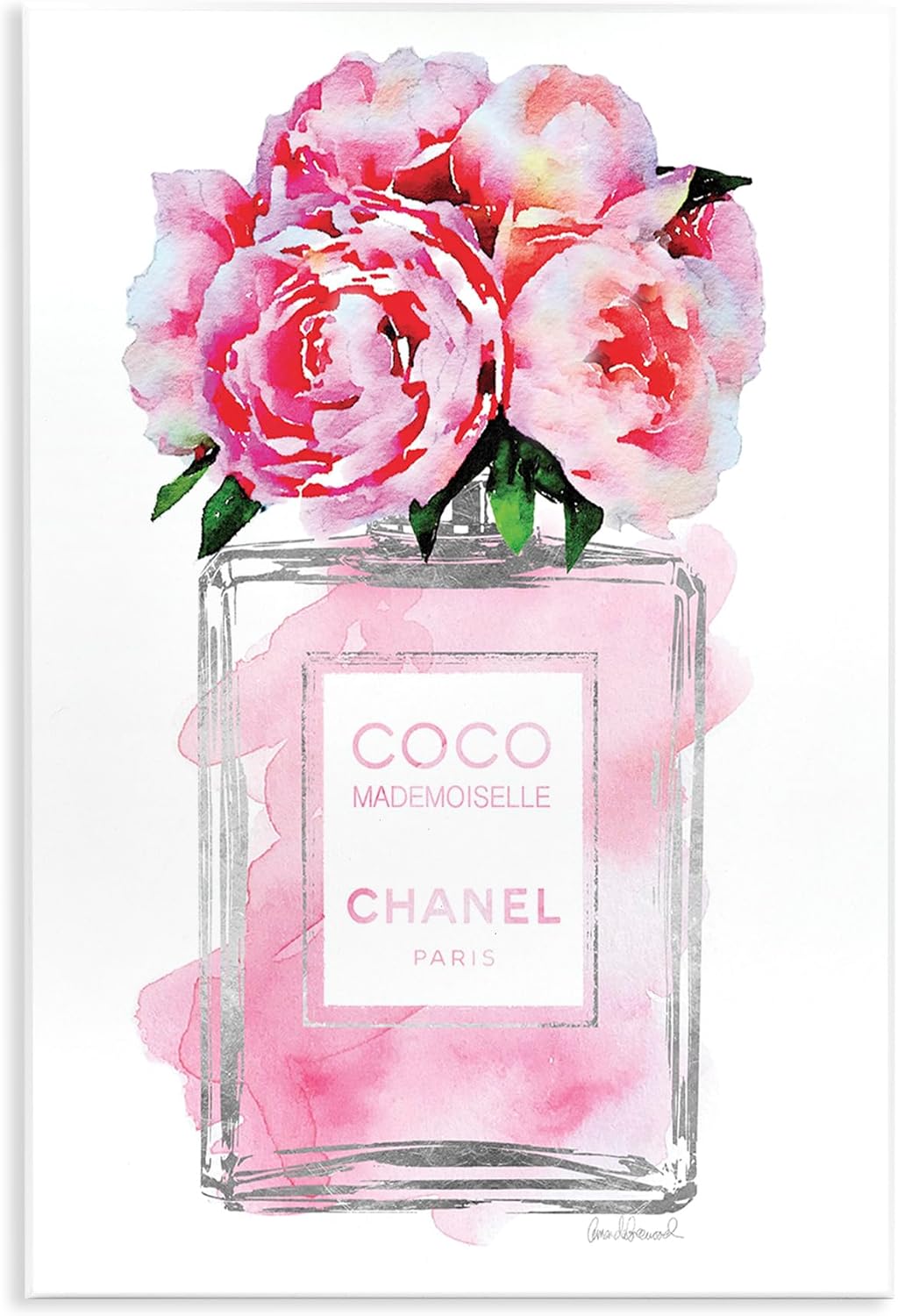 Stupell Industries Glam Perfume Bottle V2 Wall Art