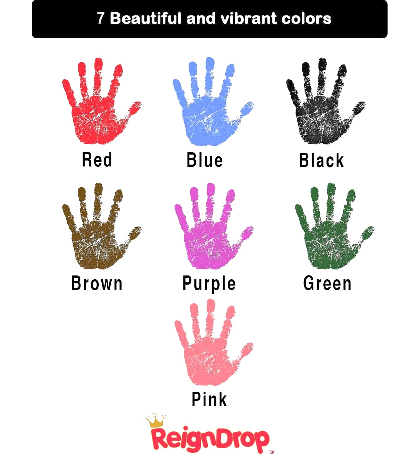 ReignDrop Inkless Large Clean Touch Ink Pad Kit