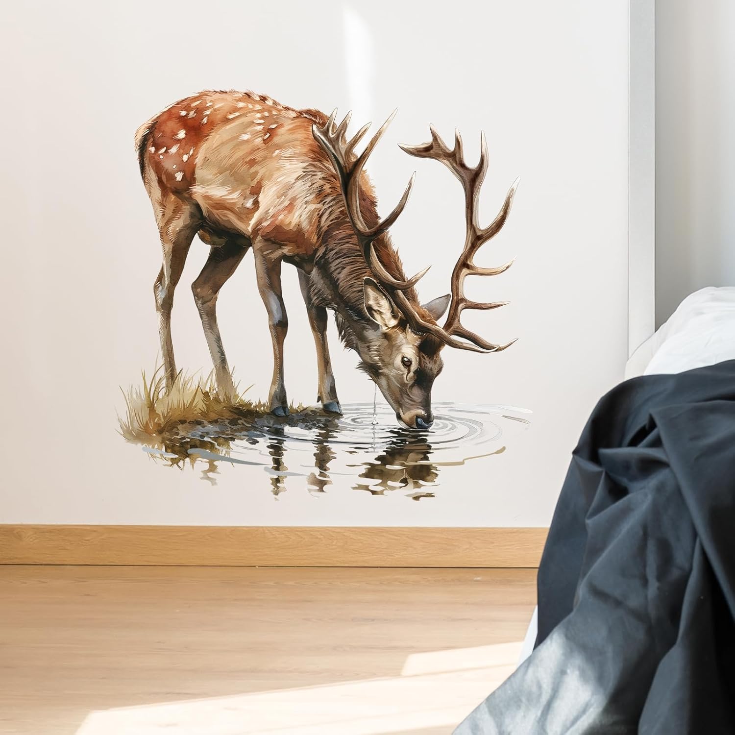 Deer Wall Sticker for Nursery Bedroom and Playroom Decor