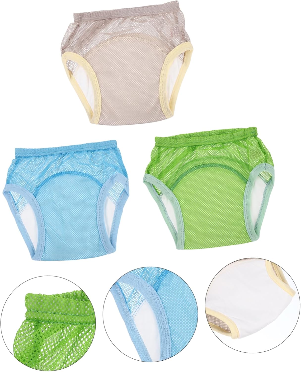 ORFOFE Potty Training Pants for Boys 3pcs Cotton Leak Proof