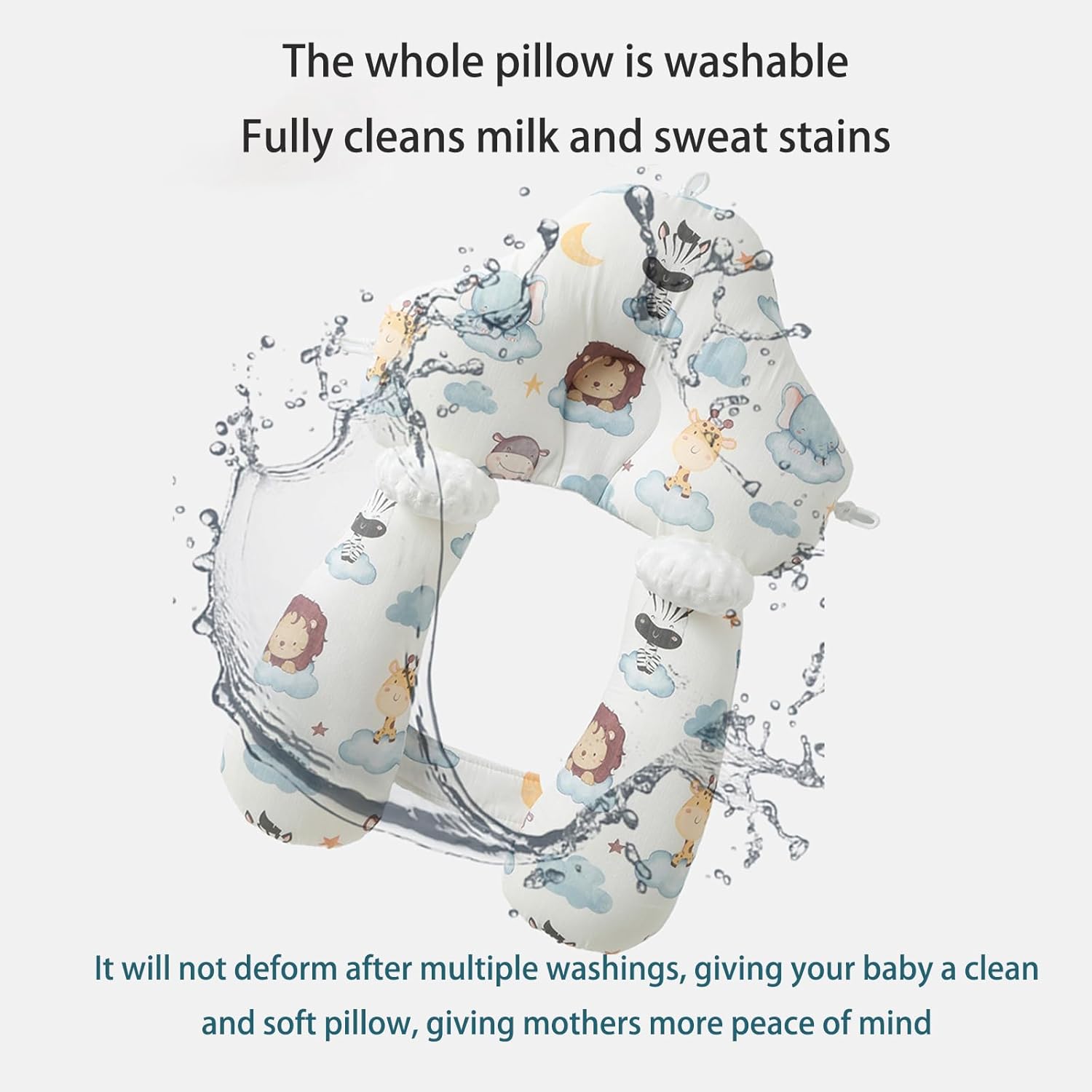 Adjustable Wedge Pillow for Newborns Travel-Friendly