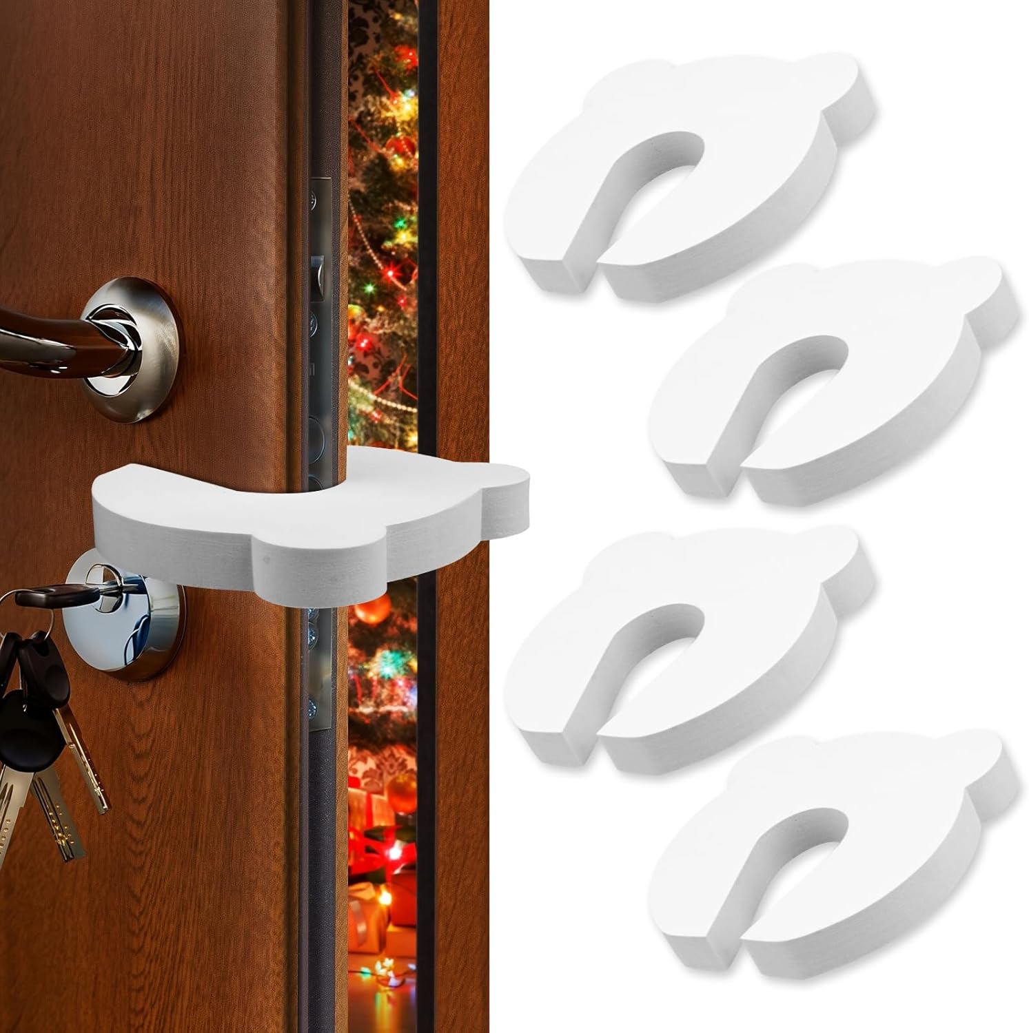 Fampery Door Pinch Guards 4PCS Baby Safety Stops