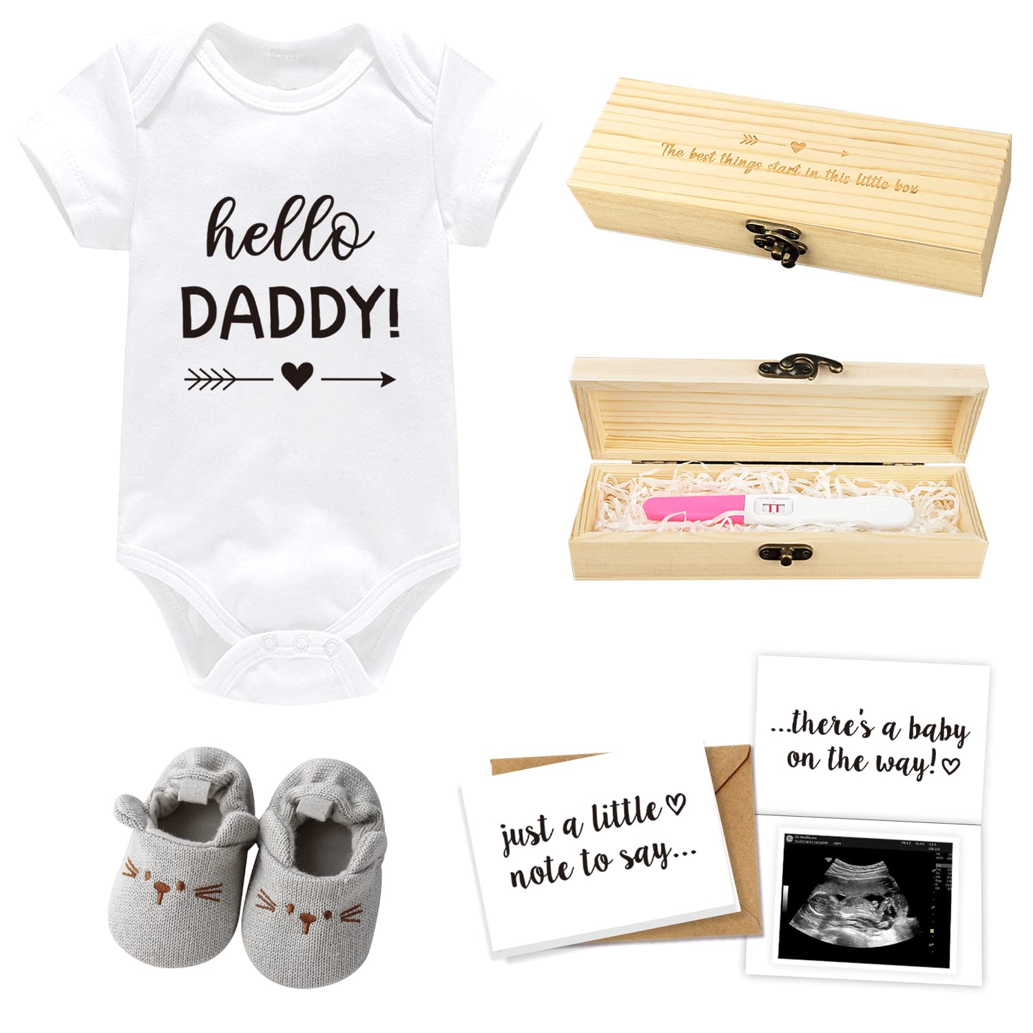 Pregnancy Announcement for Dad - Surprise Gift Set