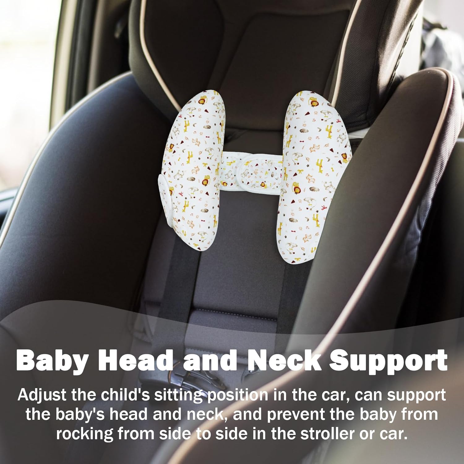 Baby Car Seat Head Neck Support Cushion