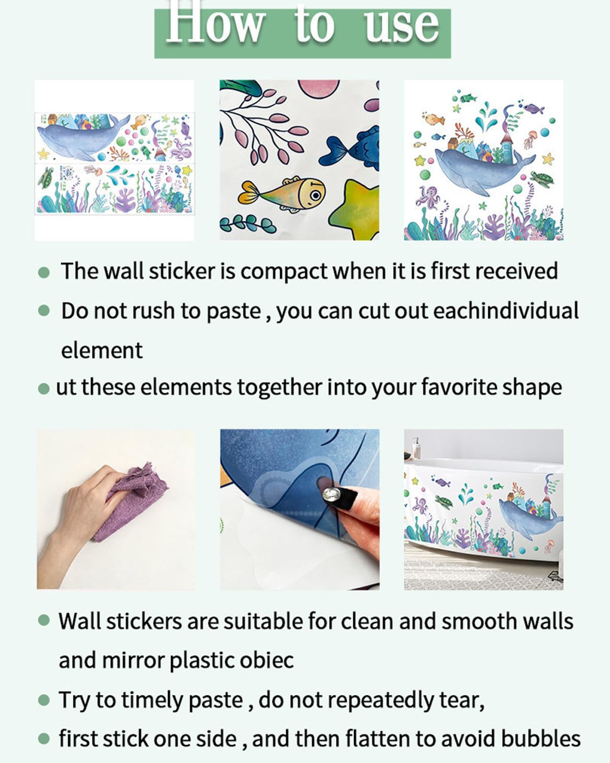 Safari Animals Wall Decals for Kids Room Decor