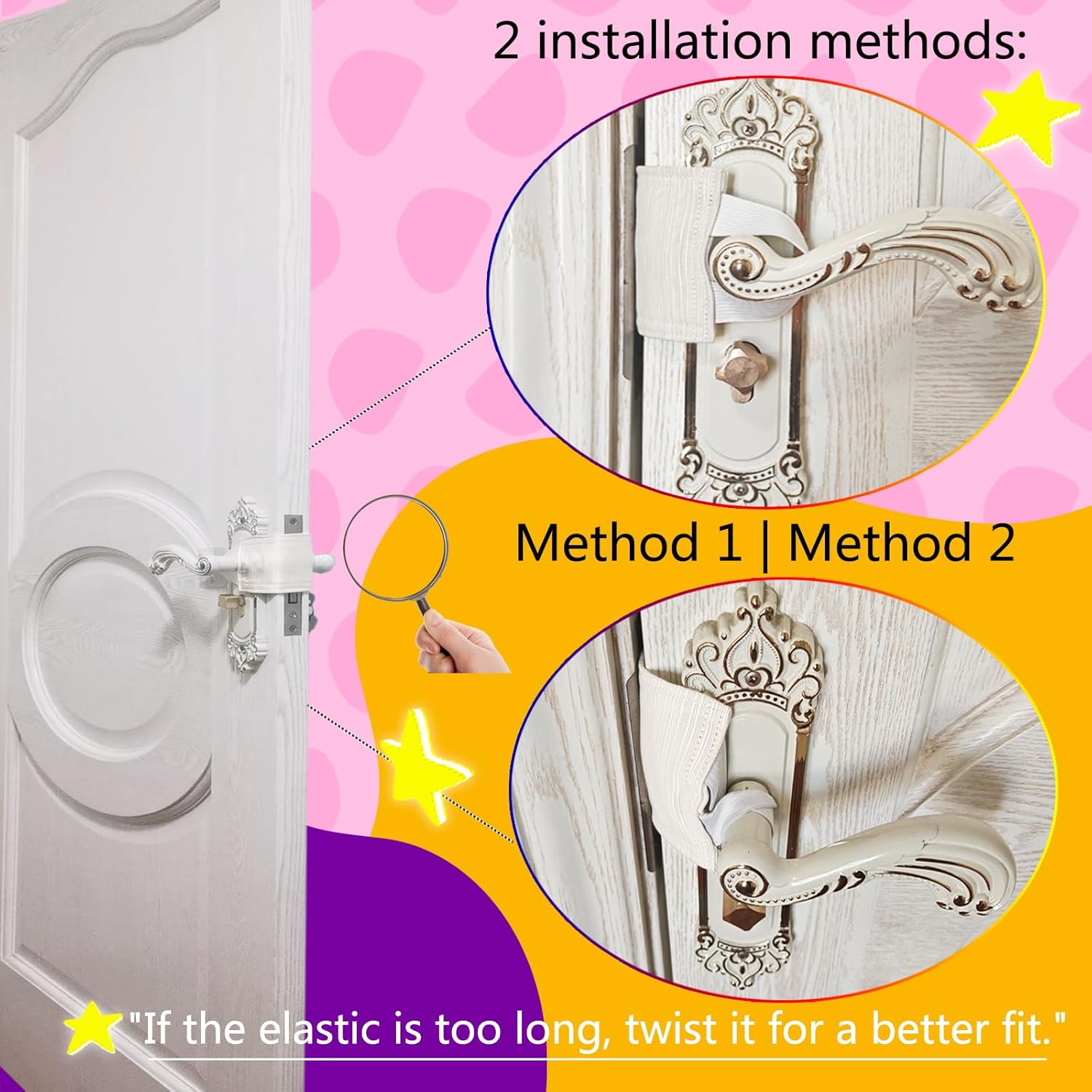 Door Silencer Cushion for Baby Quiet Close Pad 3 Pack Beige 41 x 31 Inches