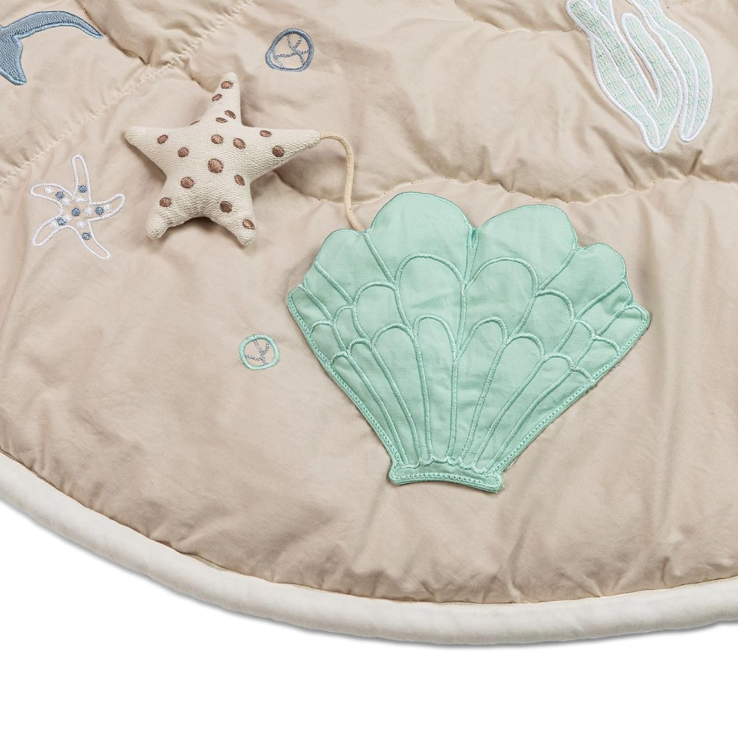 Crane Baby Activity Mat with Mirror and Rattles