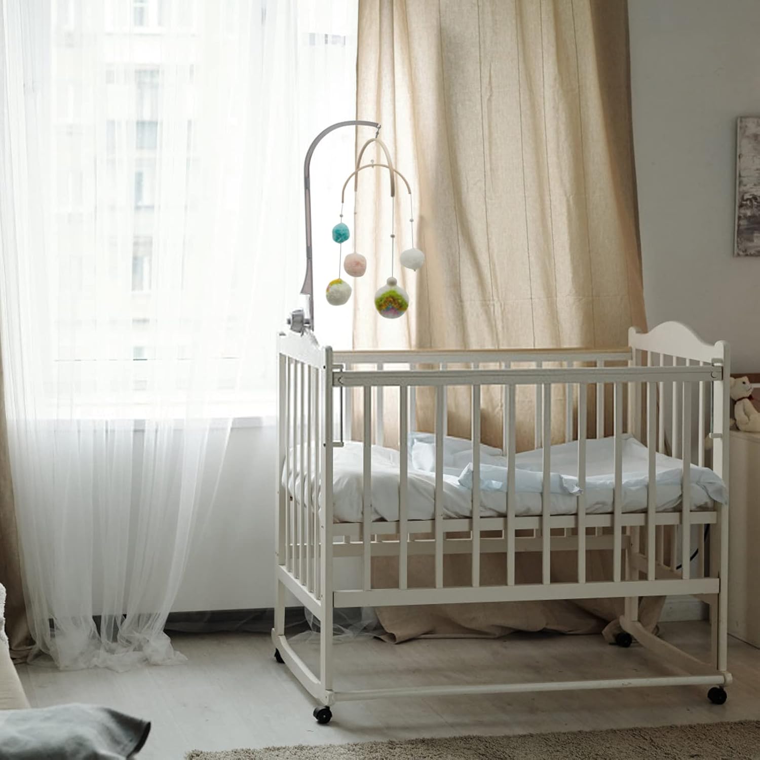 Nursery Wooden Frame DIY Wind Chime Kit