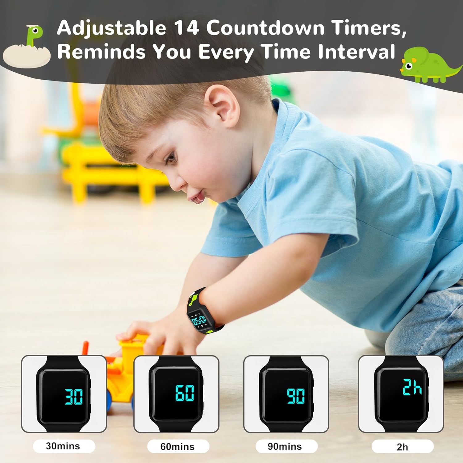 NN BEN NEVIS Potty Training Watch with Countdown and Alarm
