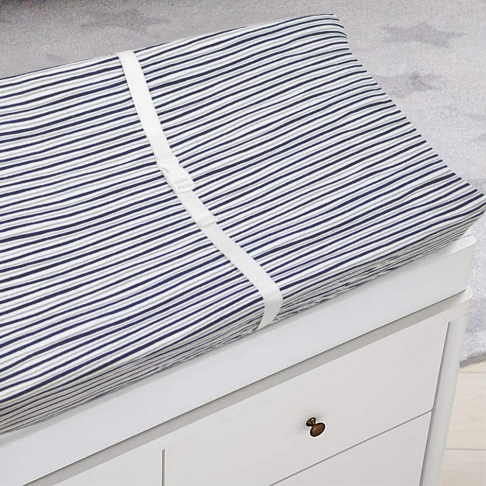 TL Care Printed 100 Cotton Knit Fitted Contoured Changing Table Pad Cover for Boys and Girls