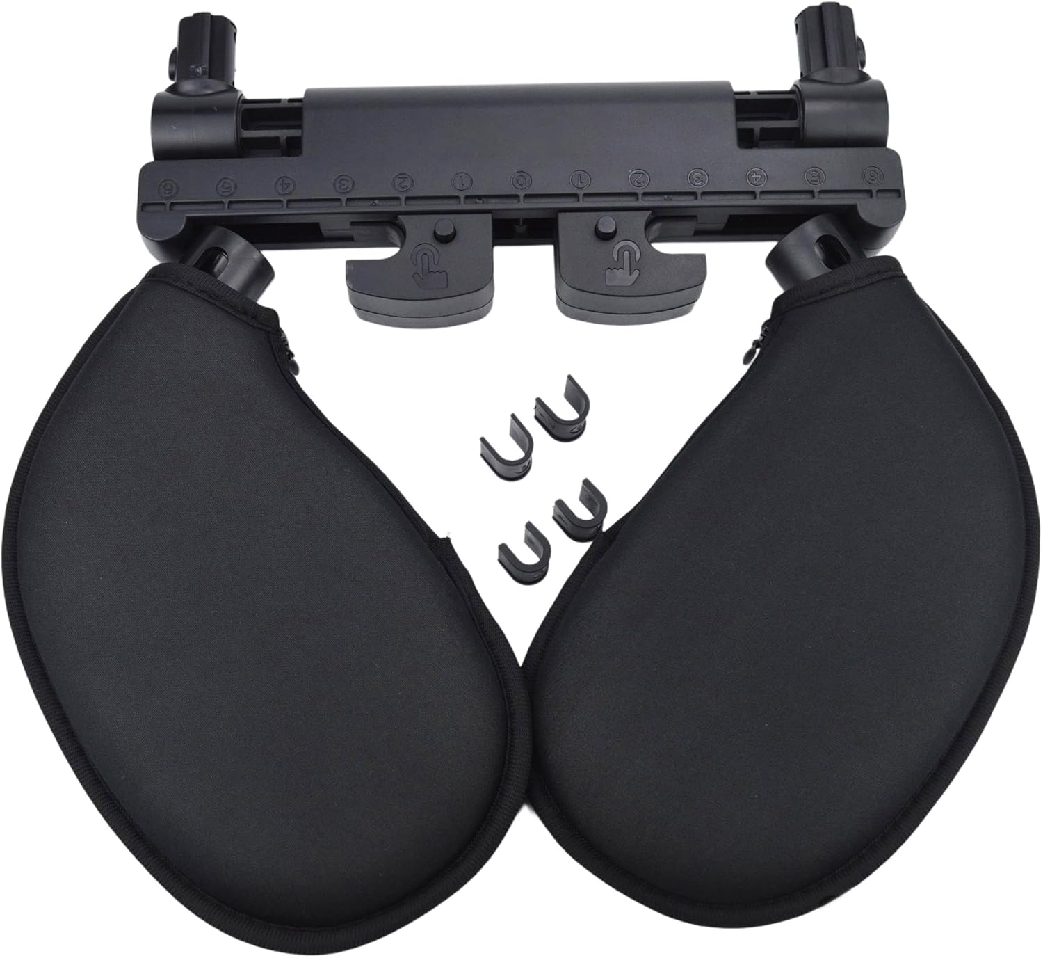 Adjustable Kids Travel Headrest Pillow with Support Cushion