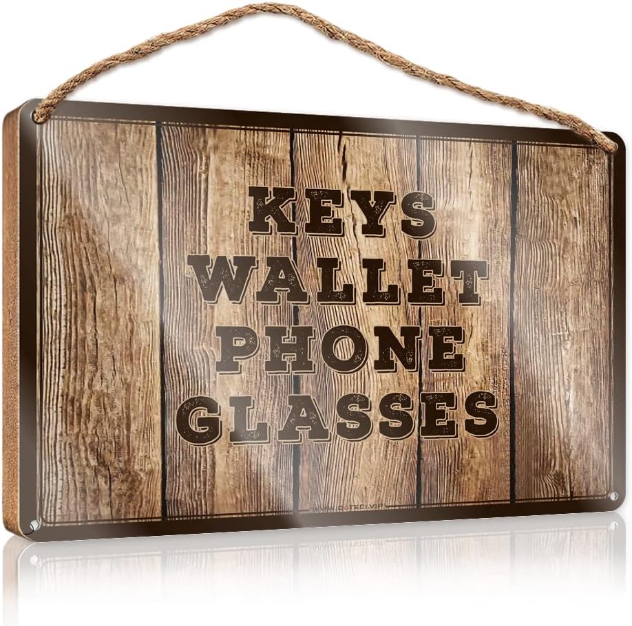 CakJuice Wall Plaque Sign for Room Decor
