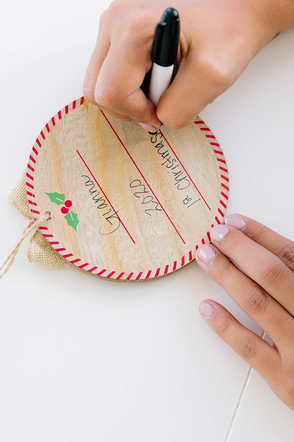 Pearhead Christmas Baby Handprint Ornament