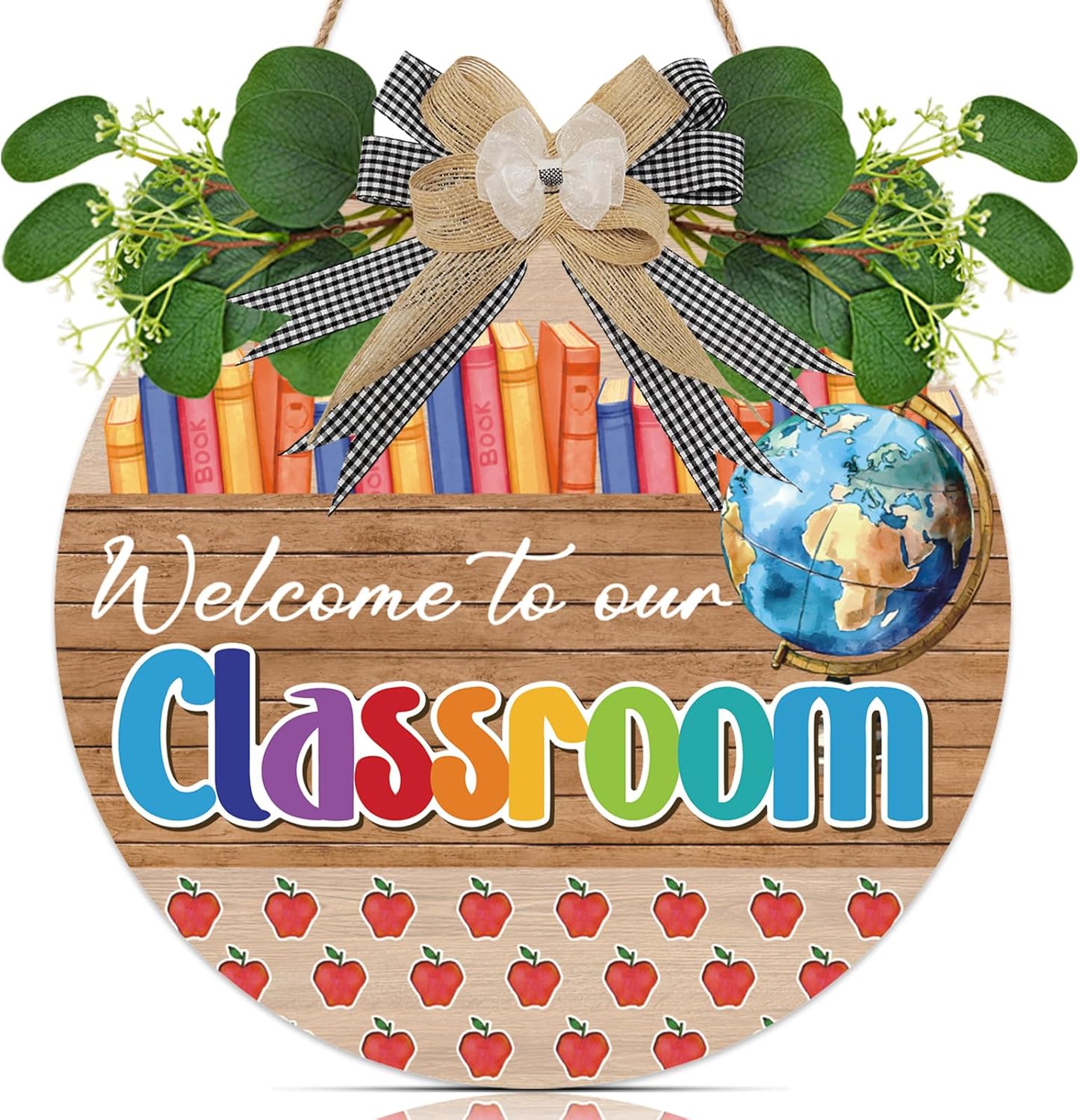 3D Classroom Door Sign Welcome Welcome Back to School Decor
