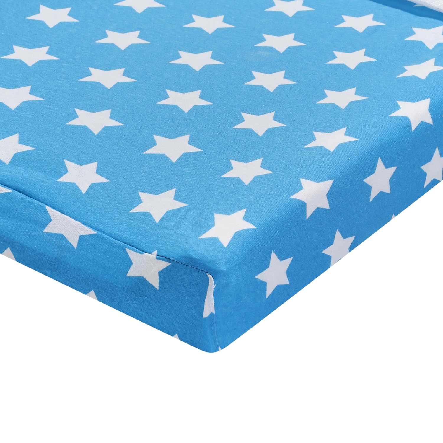 EVERYDAY KIDS 2 Pack Baby Changing Pad Covers for Boys