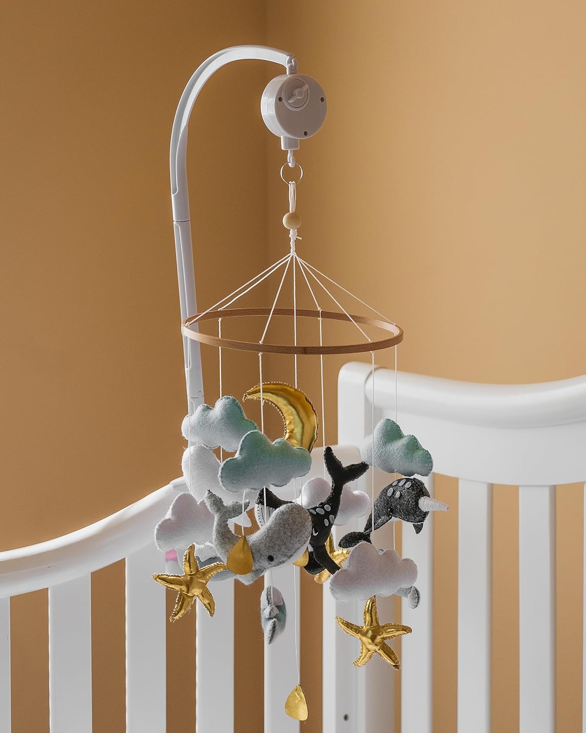 Fox Dream Ocean Animals Baby Mobile Whale