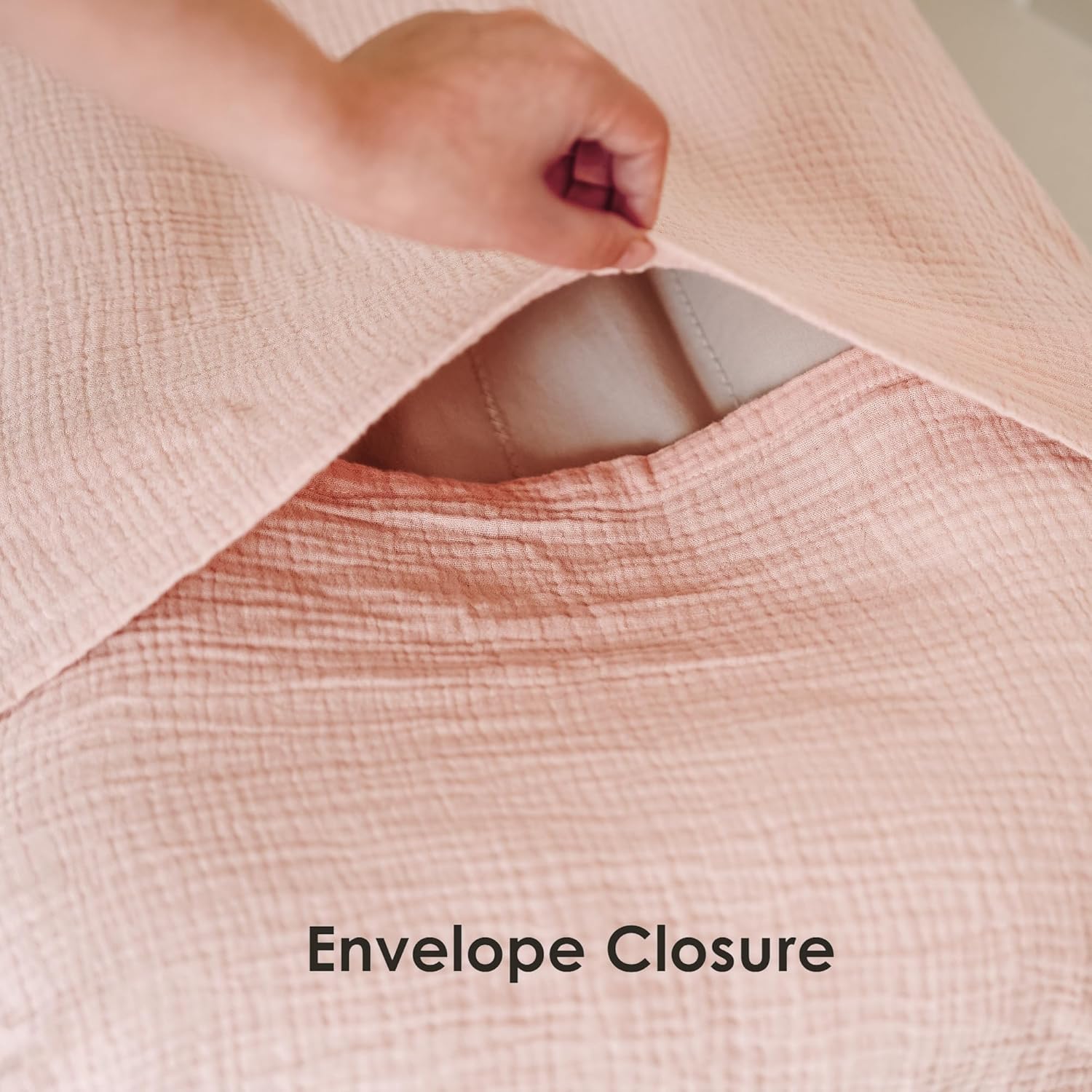 MairMore Muslin Baby Lounger Cover Pack of 2 Pink Blossom